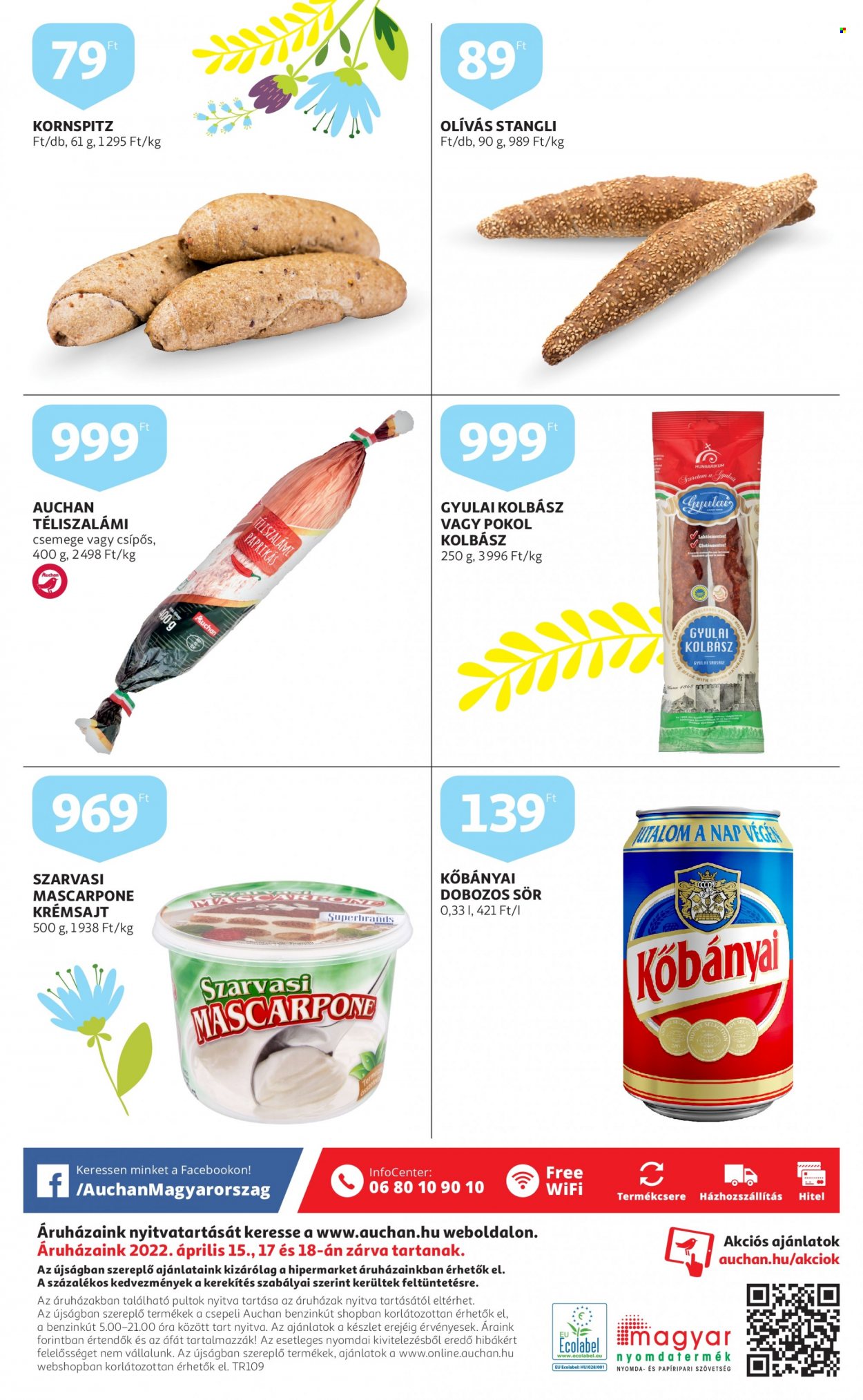 Auchan akciós újságok - 2022.04.11 - 2022.04.16. Oldal 8