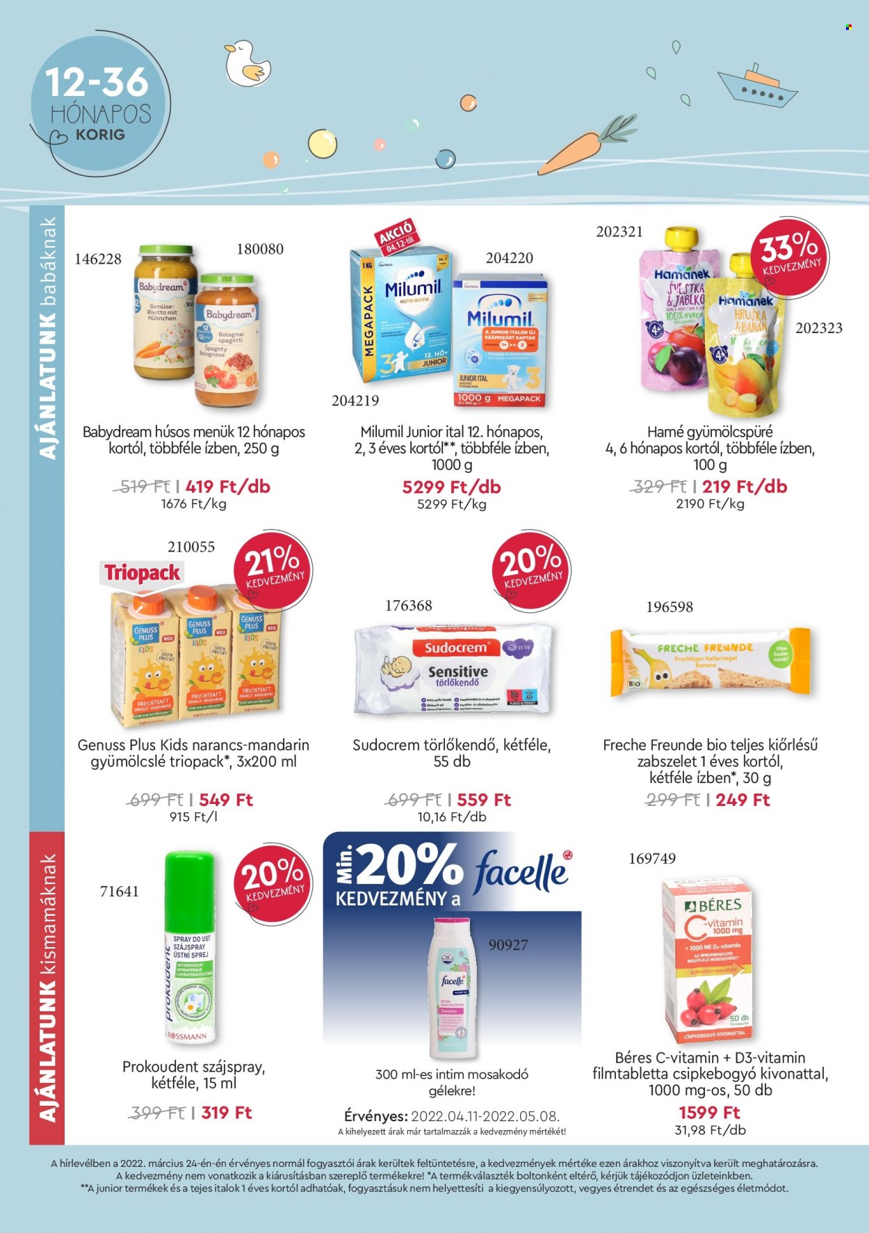 Rossmann akciós újságok - 2022.04.11 - 2022.05.08. Oldal 6