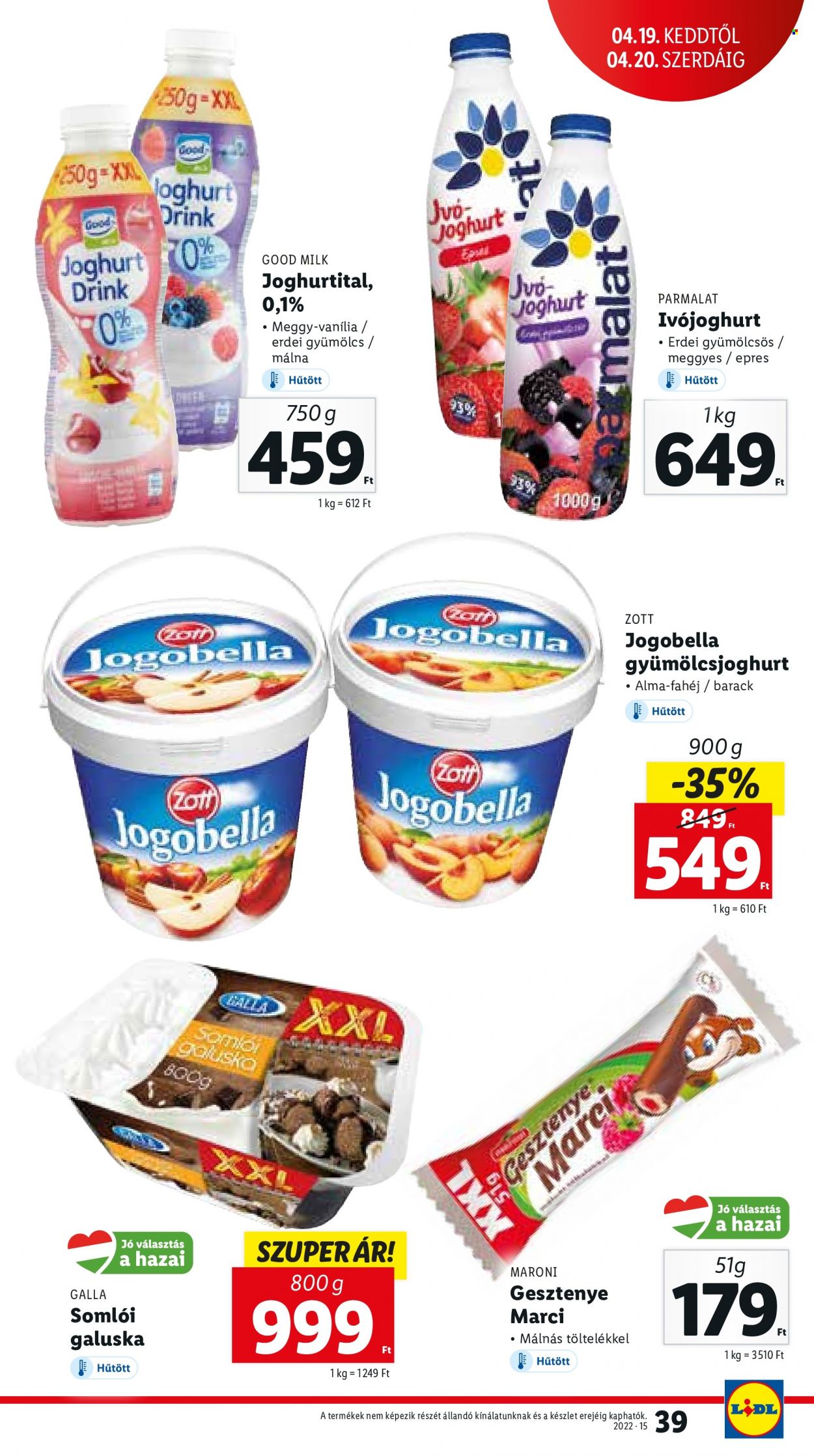 Lidl akciós újságok - 2022.04.13 - 2022.04.16. Oldal 39