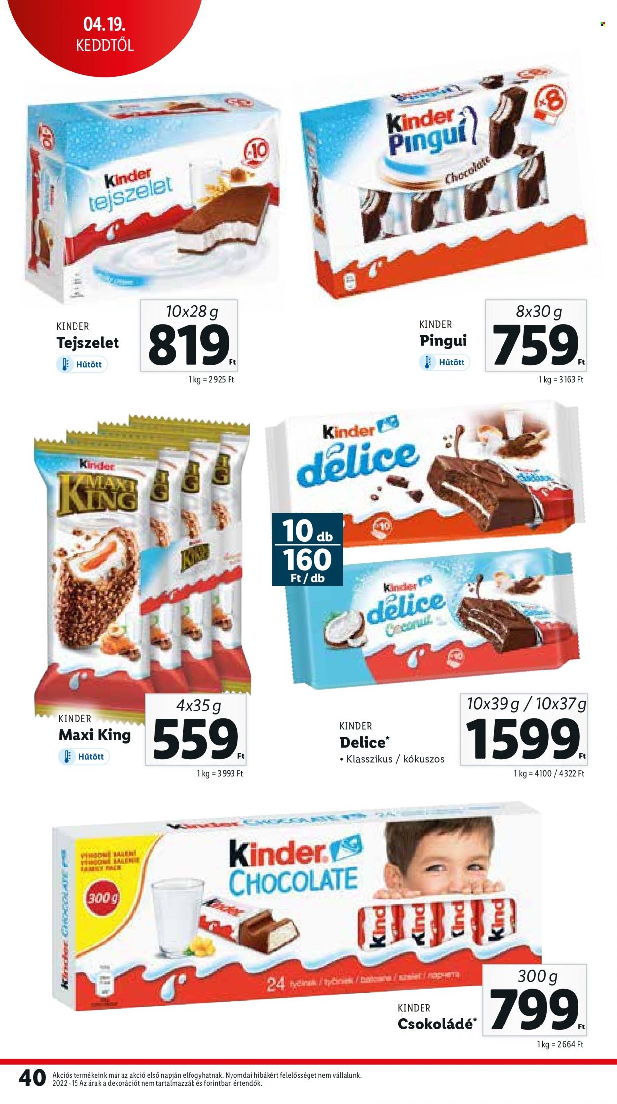 Lidl akciós újságok - 2022.04.13 - 2022.04.16. Oldal 40