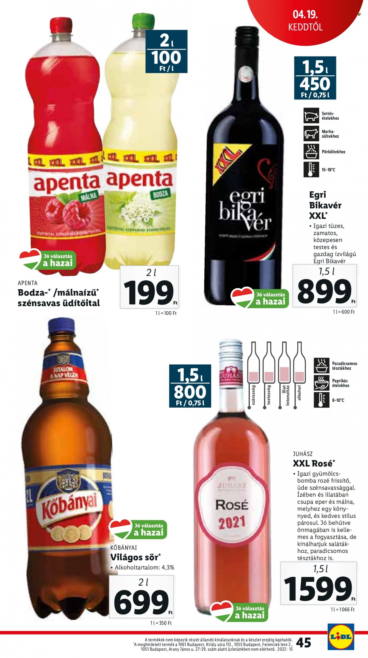 Lidl akciós újságok - 2022.04.13 - 2022.04.16. Oldal 45