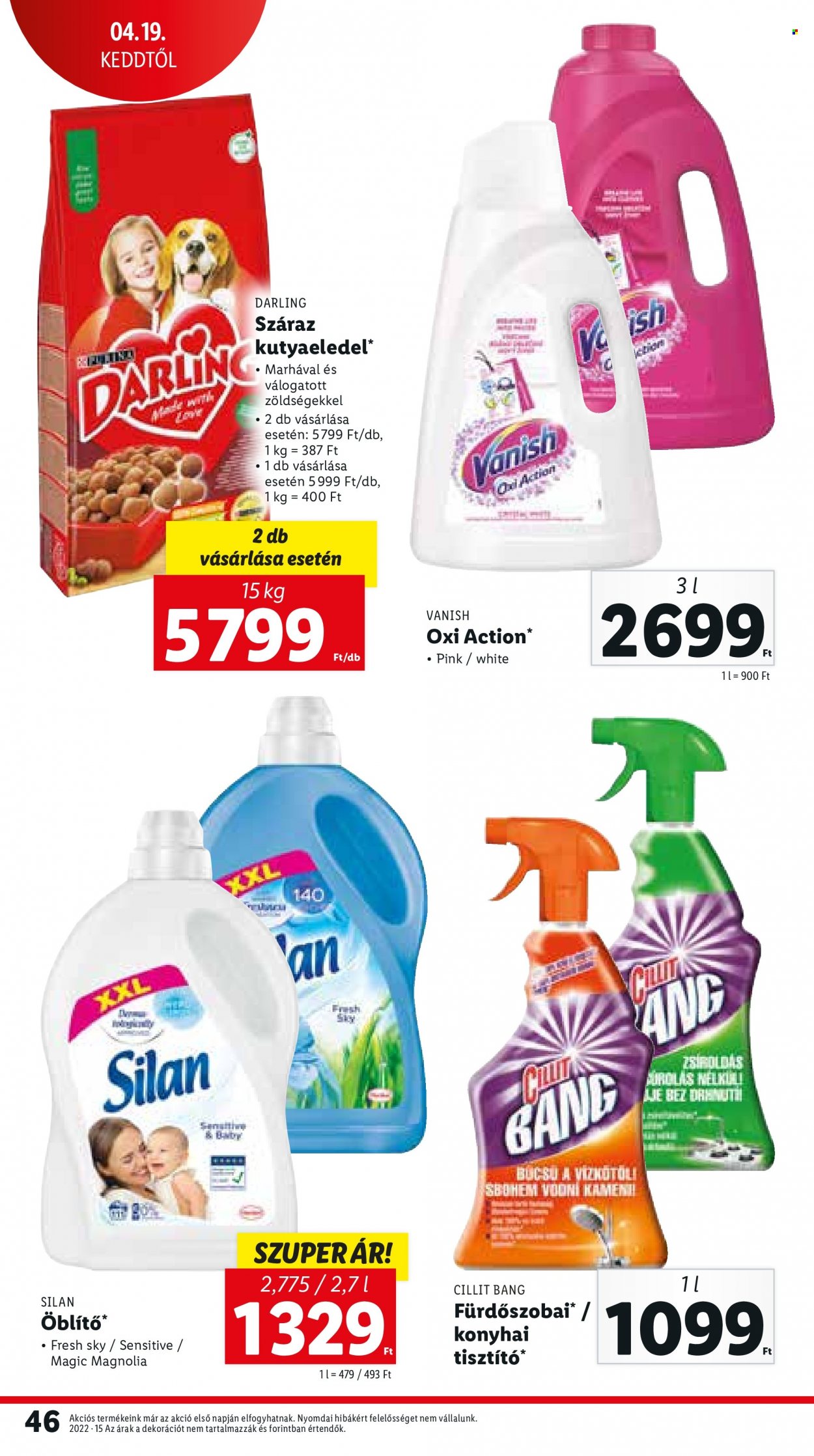 Lidl akciós újságok - 2022.04.13 - 2022.04.16. Oldal 46