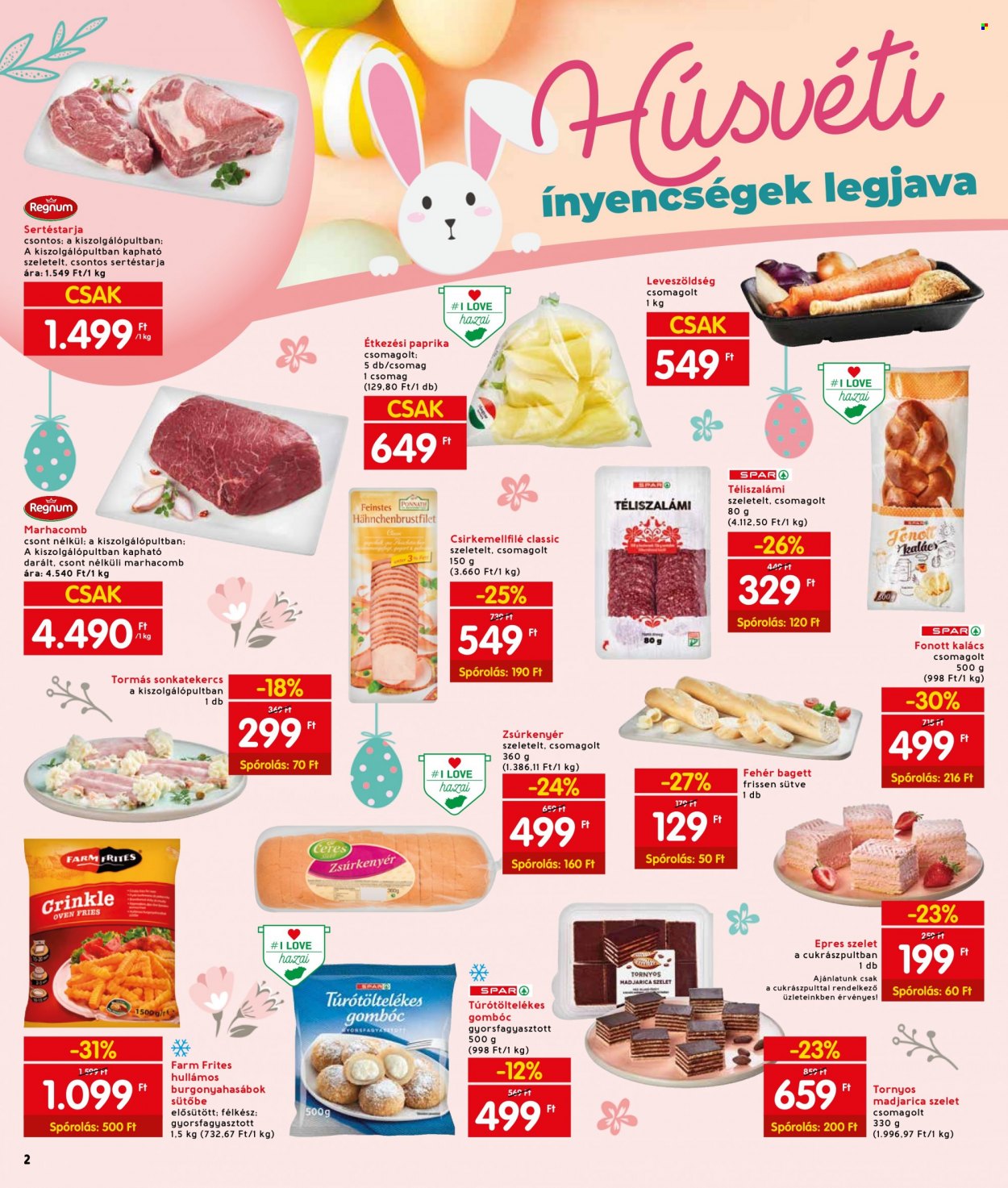 INTERSPAR akciós újságok - 2022.04.14 - 2022.04.16. Oldal 4