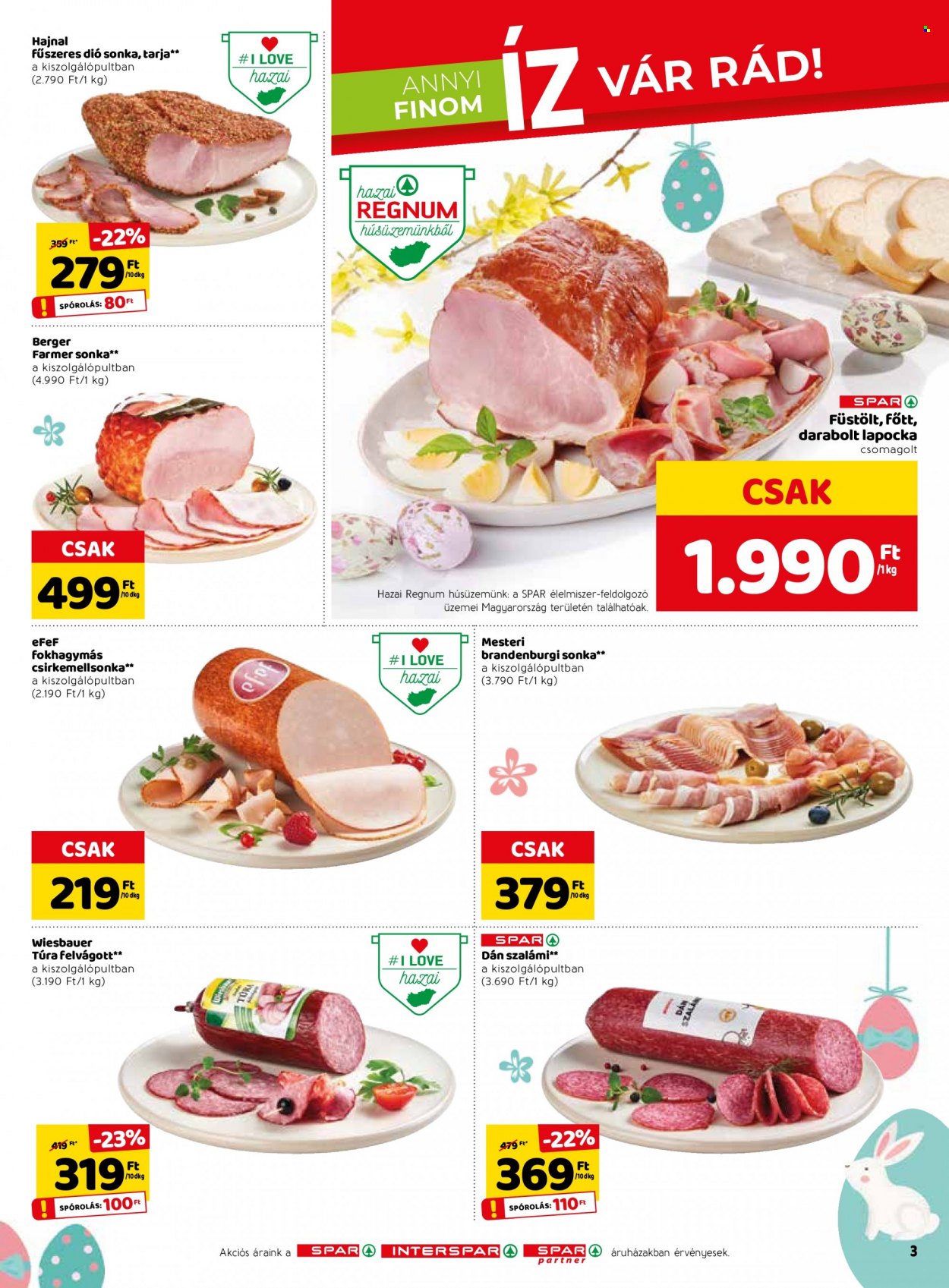 SPAR akciós újságok - 2022.04.14 - 2022.04.16. Oldal 3