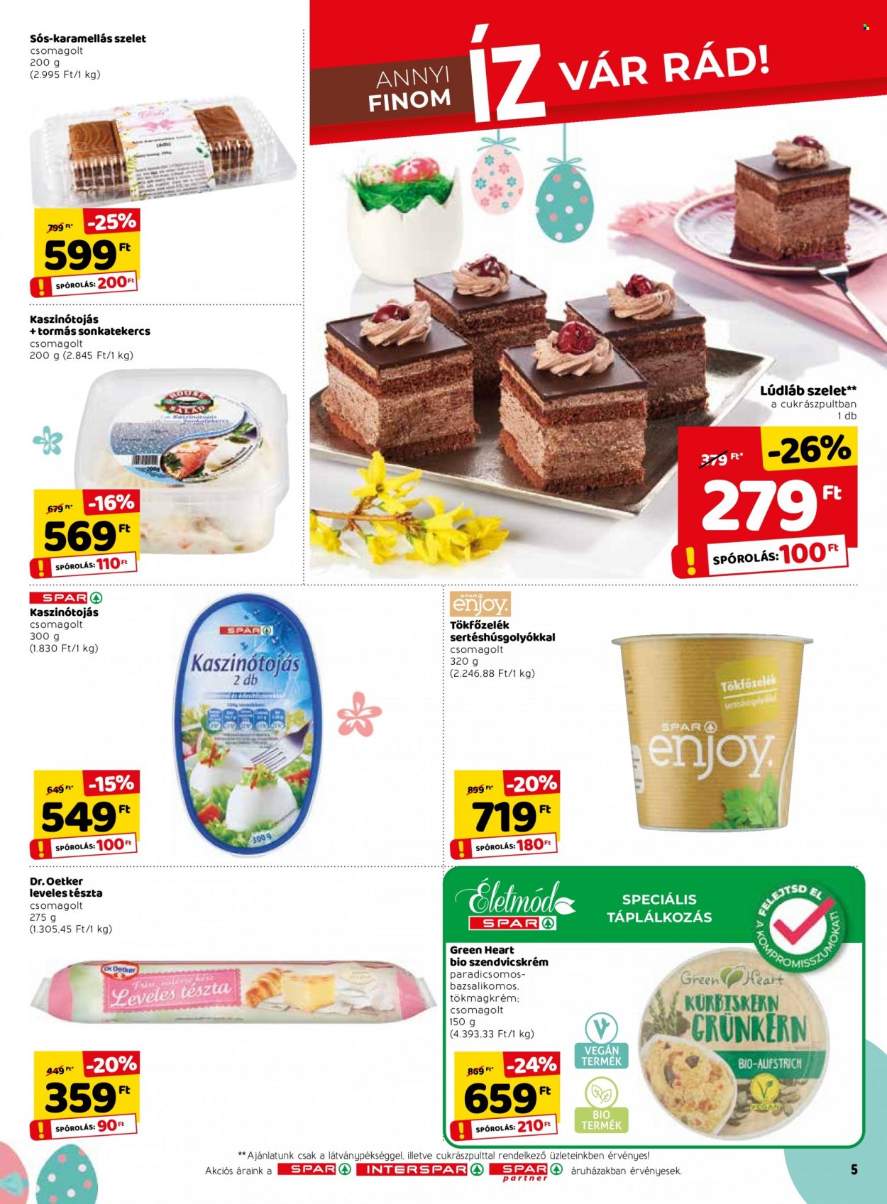 SPAR akciós újságok - 2022.04.14 - 2022.04.16. Oldal 7