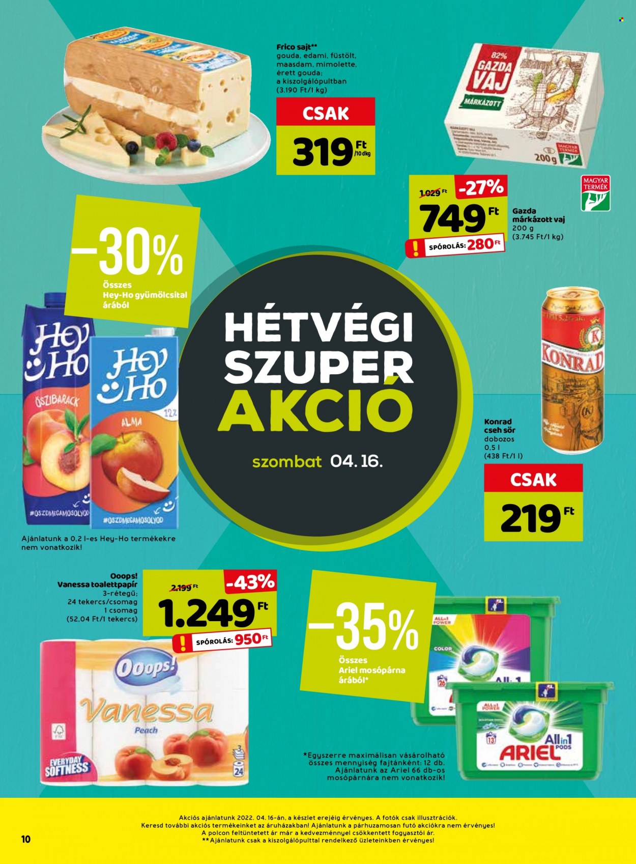 SPAR akciós újságok - 2022.04.14 - 2022.04.16. Oldal 16