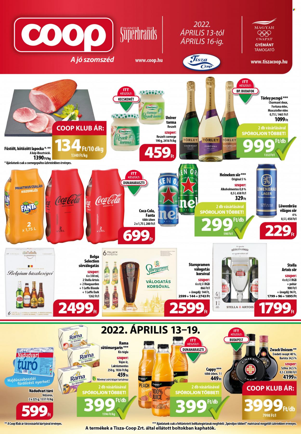 Coop akciós újságok - 2022.04.13 - 2022.04.16. Oldal 1