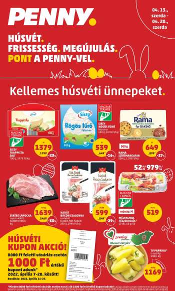 Újság Penny Market - 2022.04.13 - 2022.04.20.