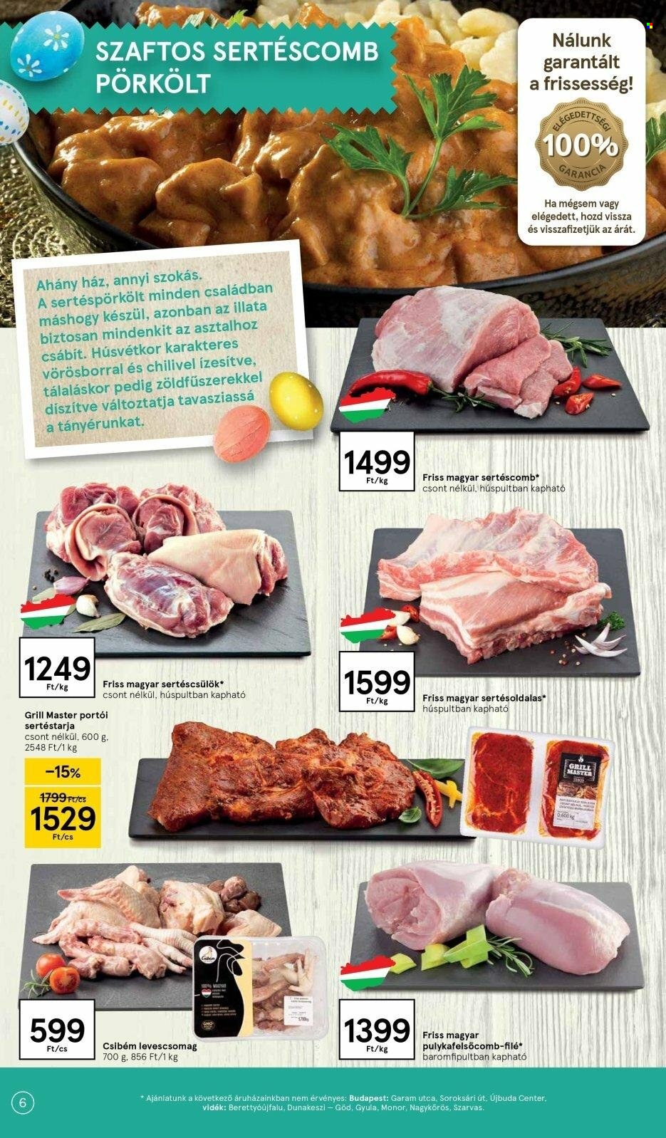 TESCO akciós újságok - 2022.04.13 - 2022.04.16. Oldal 6