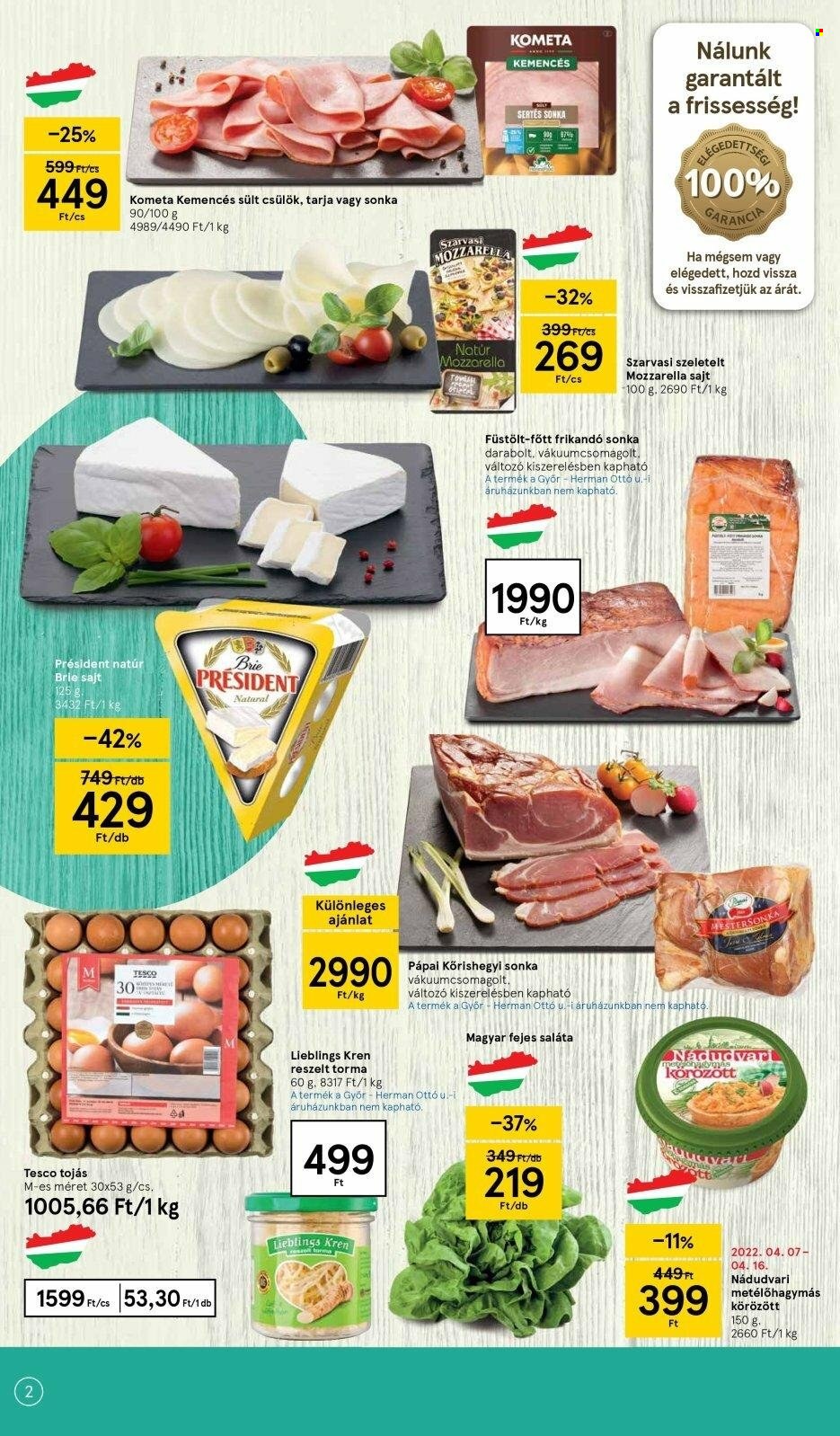 TESCO akciós újságok - 2022.04.13 - 2022.04.16. Oldal 2