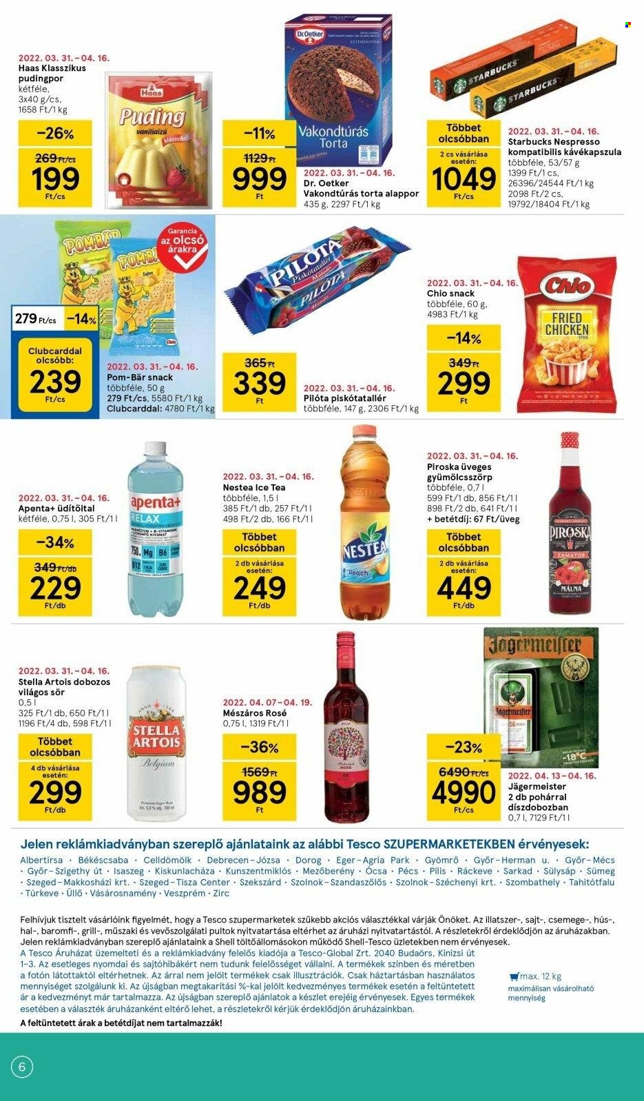 TESCO akciós újságok - 2022.04.13 - 2022.04.16. Oldal 6