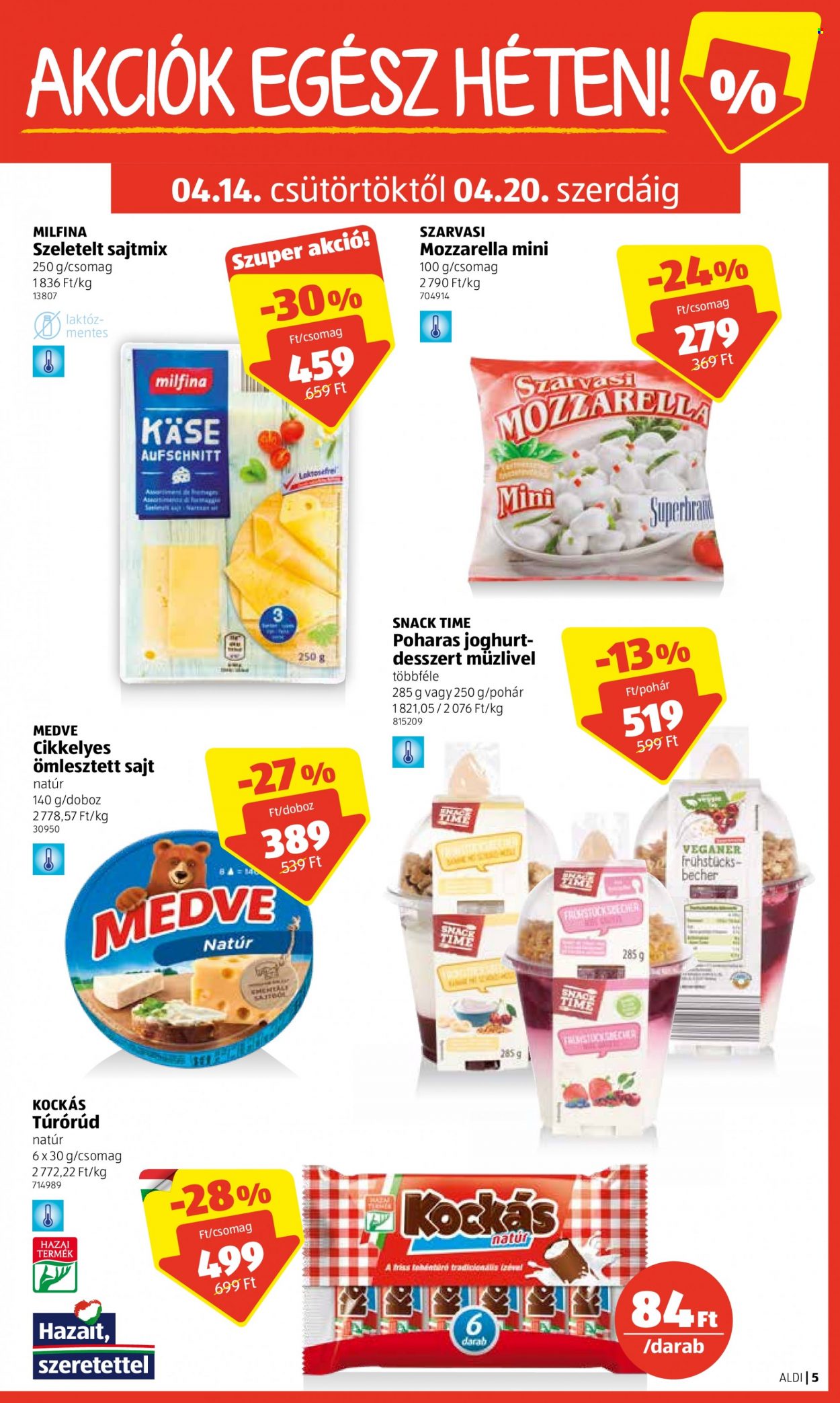 Aldi akciós újságok - 2022.04.14 - 2022.04.20. Oldal 5