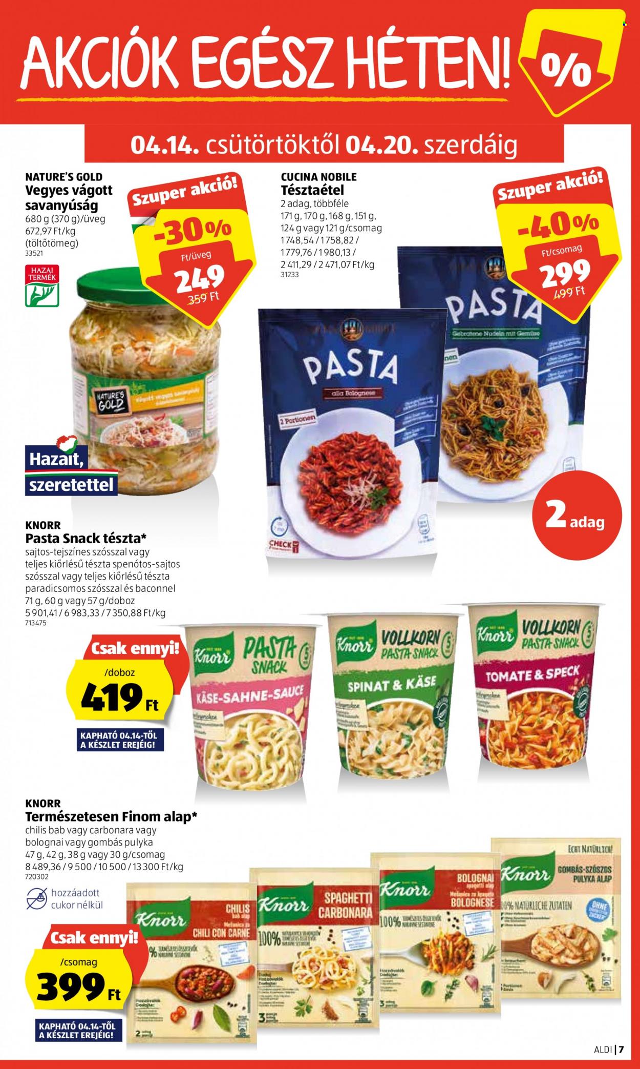 Aldi akciós újságok - 2022.04.14 - 2022.04.20. Oldal 7