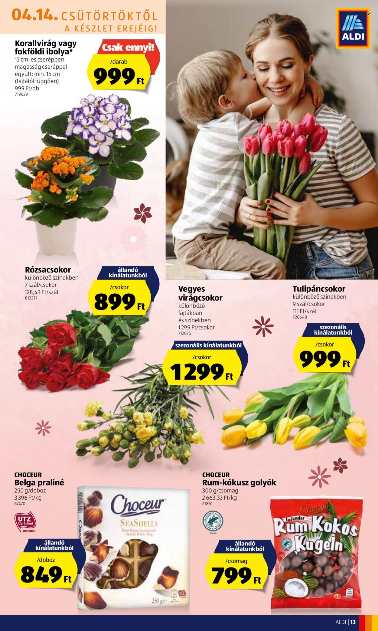 Aldi akciós újságok - 2022.04.14 - 2022.04.20. Oldal 13