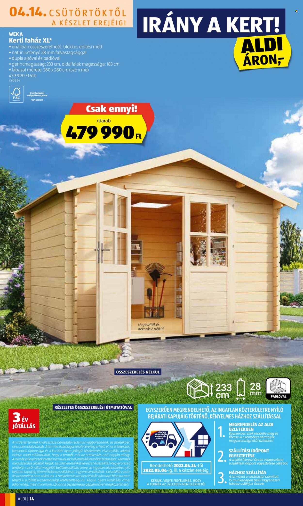 Aldi akciós újságok - 2022.04.14 - 2022.04.20. Oldal 14