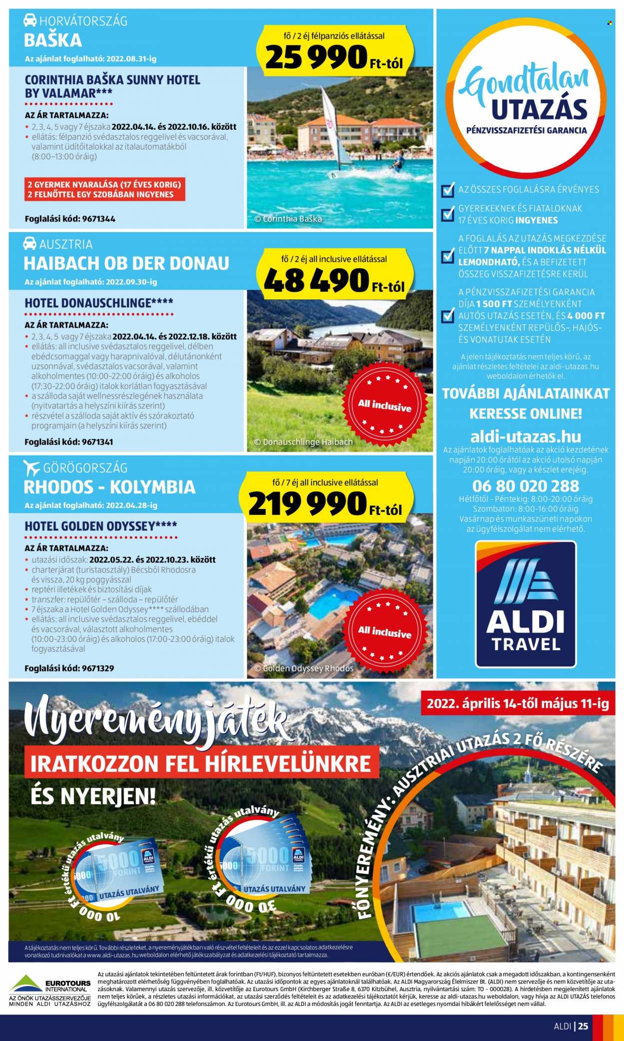 Aldi akciós újságok - 2022.04.14 - 2022.04.20. Oldal 25