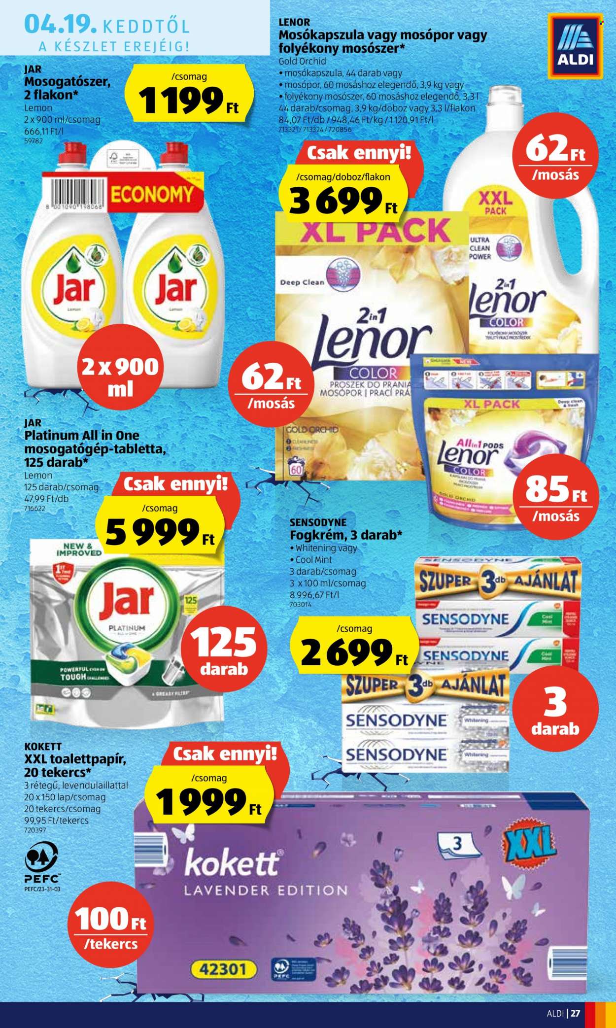Aldi akciós újságok - 2022.04.14 - 2022.04.20. Oldal 27