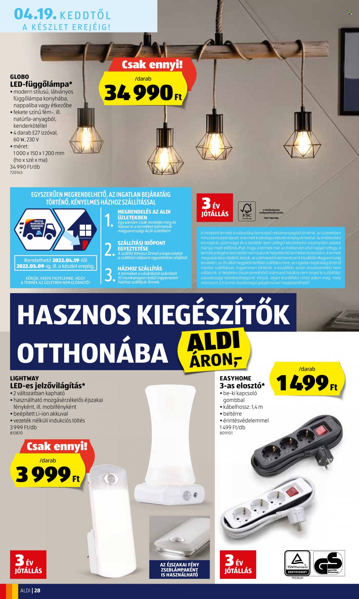 Aldi akciós újságok - 2022.04.14 - 2022.04.20. Oldal 28