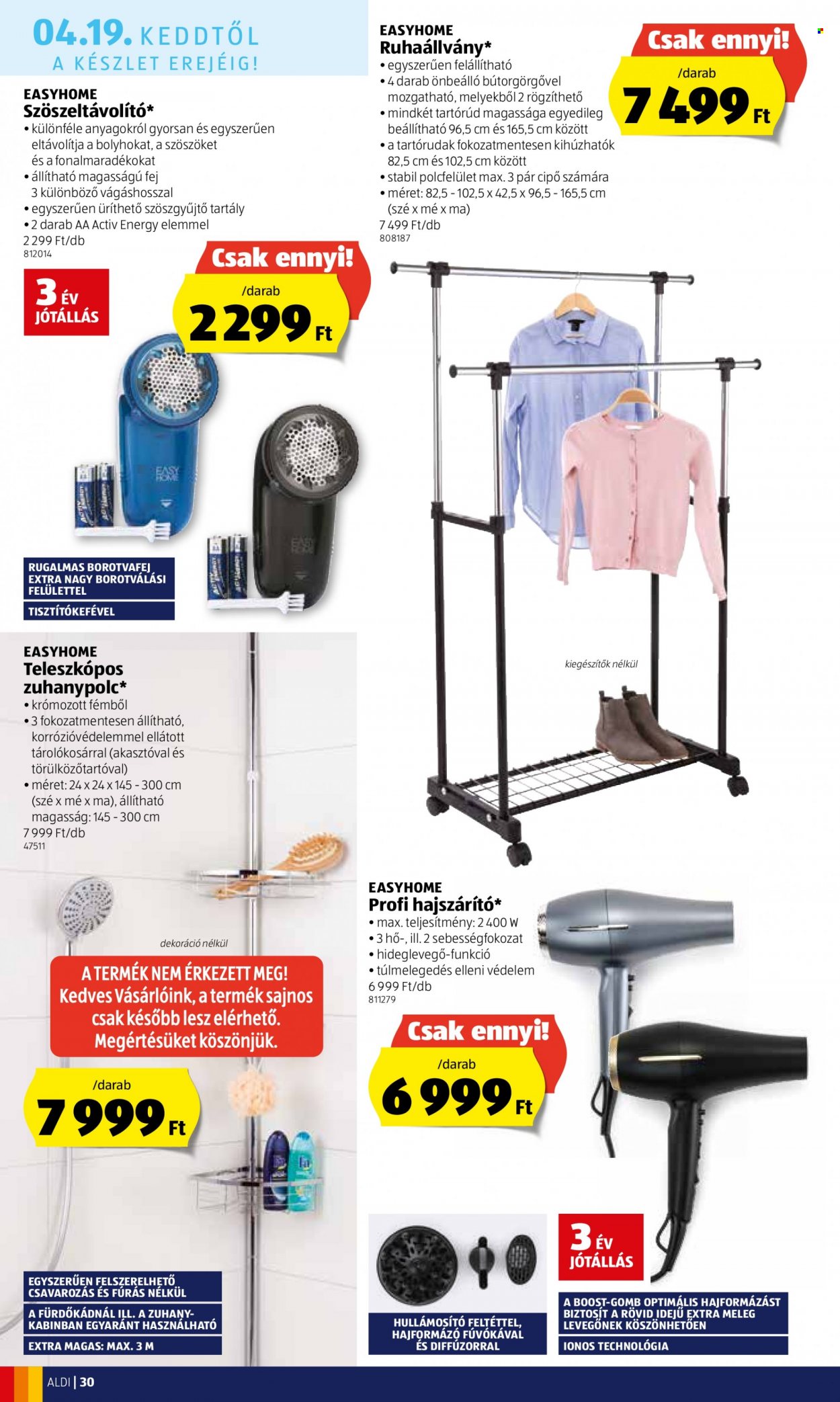 Aldi akciós újságok - 2022.04.14 - 2022.04.20. Oldal 30