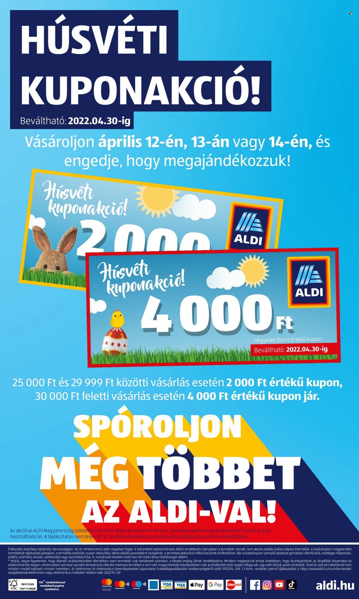Aldi akciós újságok - 2022.04.14 - 2022.04.20. Oldal 36