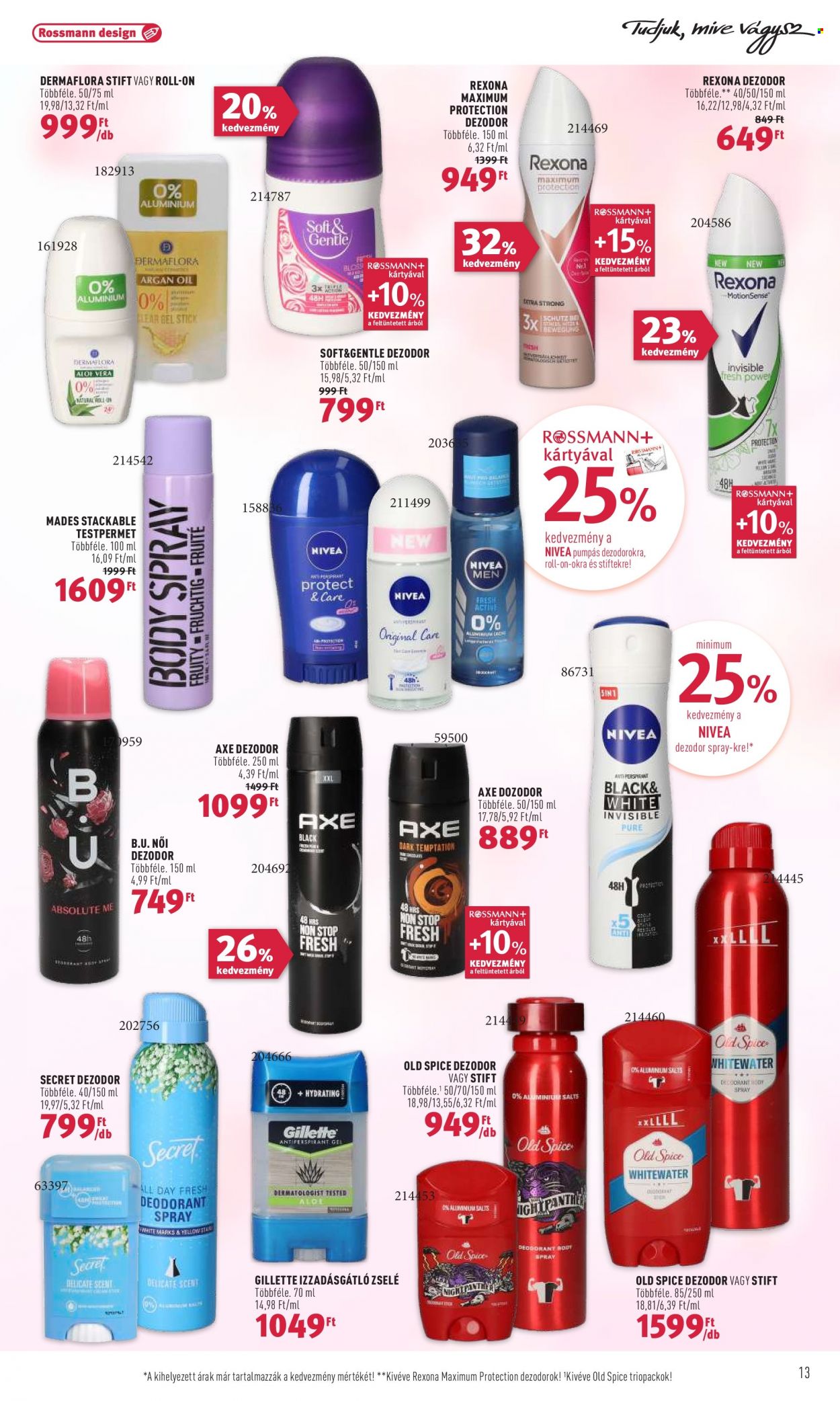Rossmann akciós újságok - 2022.04.18 - 2022.04.29. Oldal 13