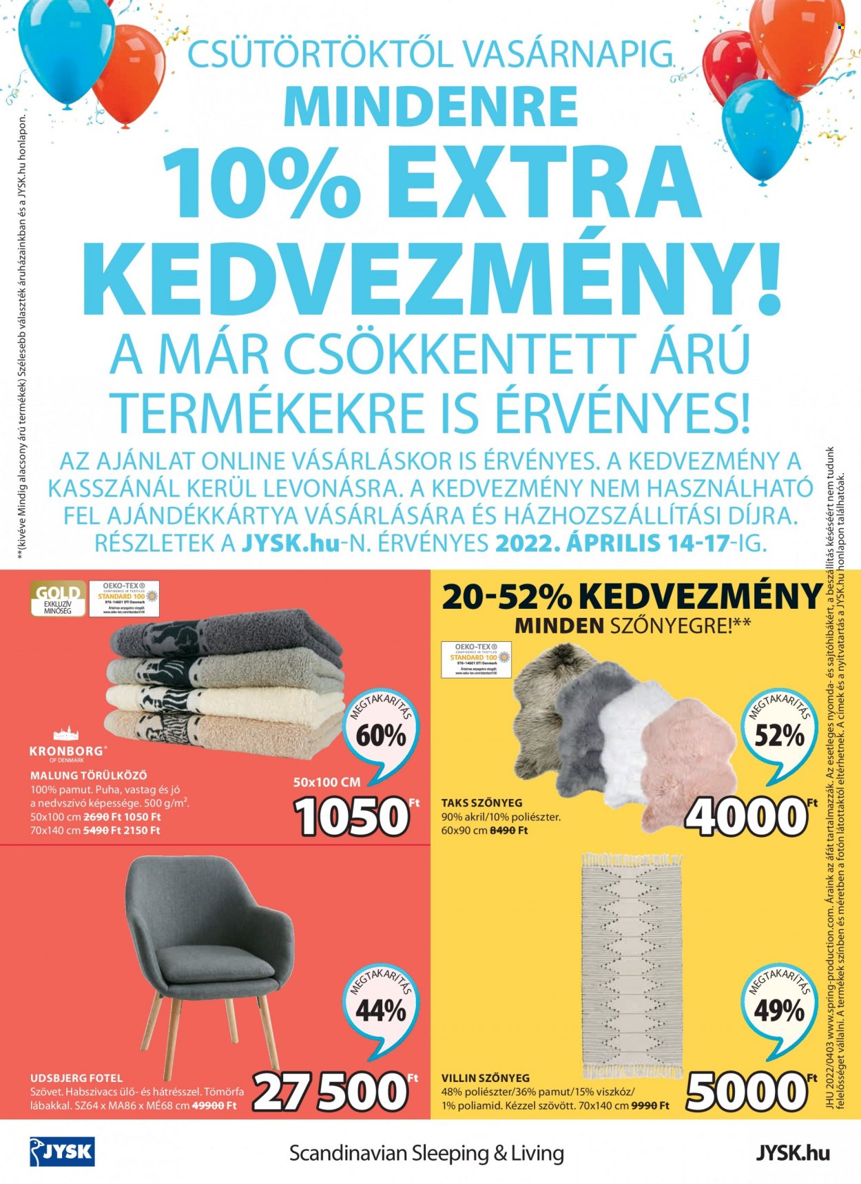 JYSK akciós újságok - 2022.04.14 - 2022.04.27. Oldal 24
