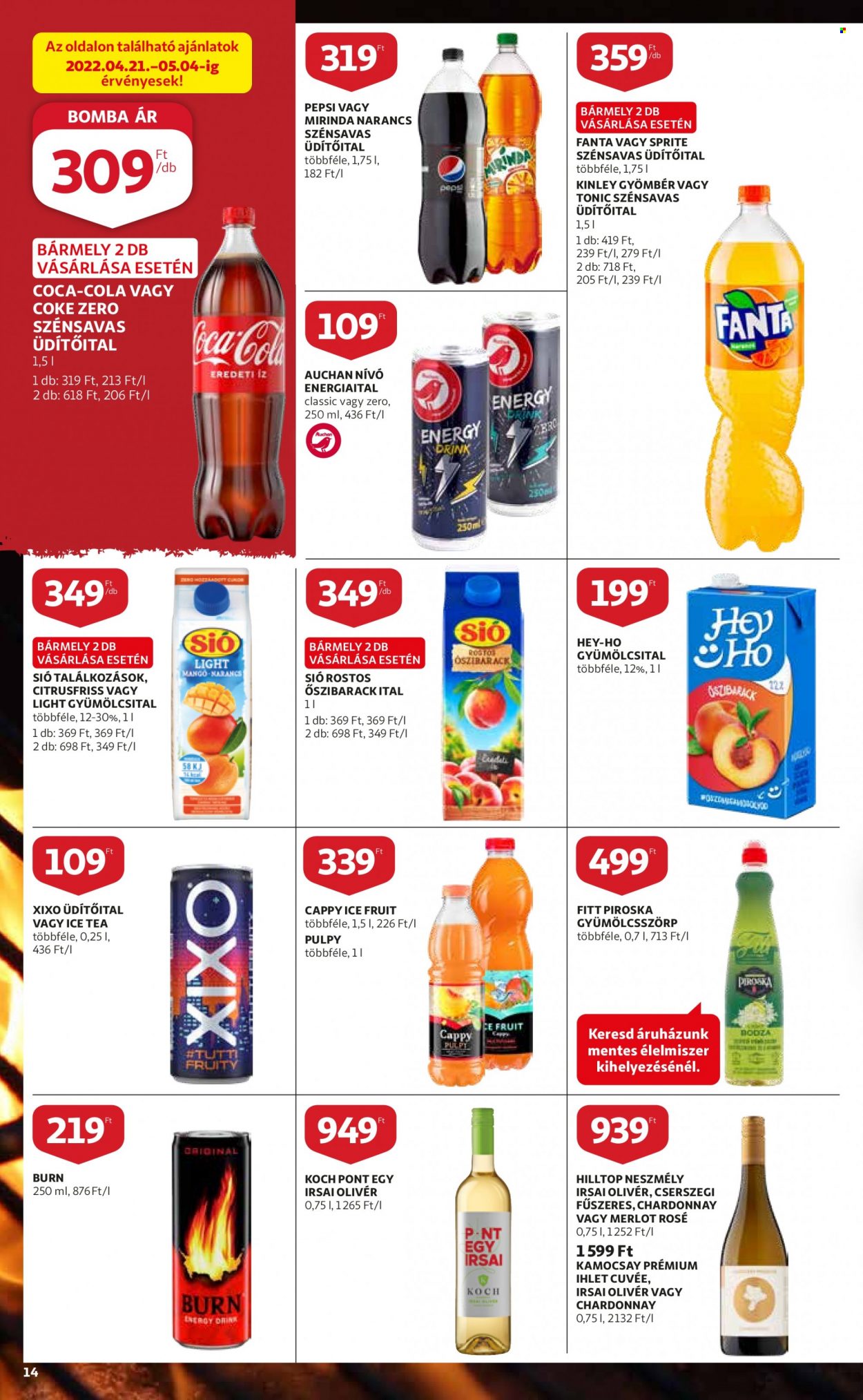 Auchan akciós újságok - 2022.04.21 - 2022.04.27. Oldal 14