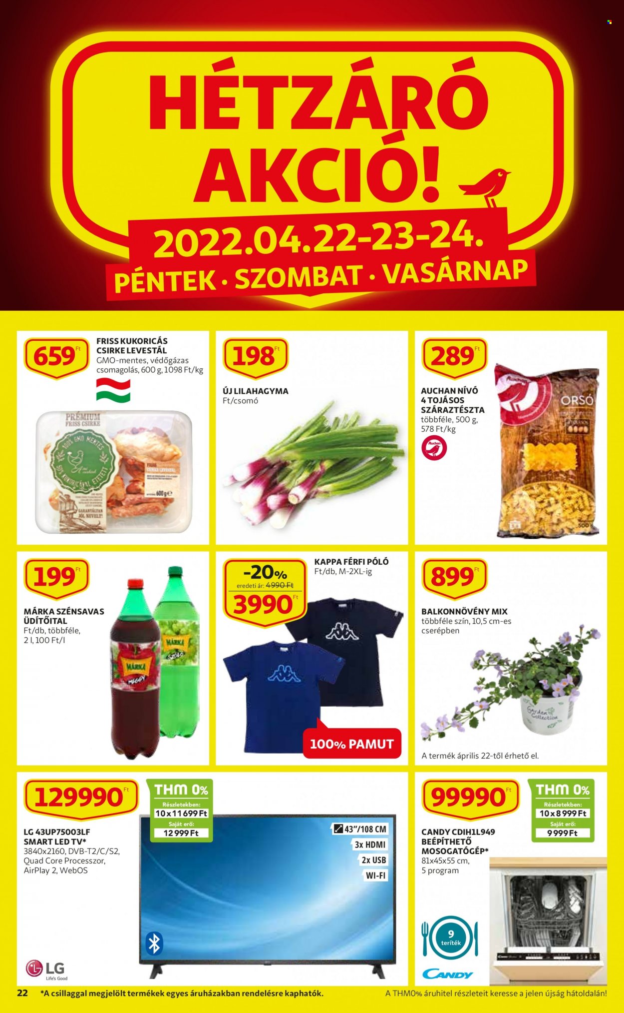 Auchan akciós újságok - 2022.04.21 - 2022.04.27. Oldal 22