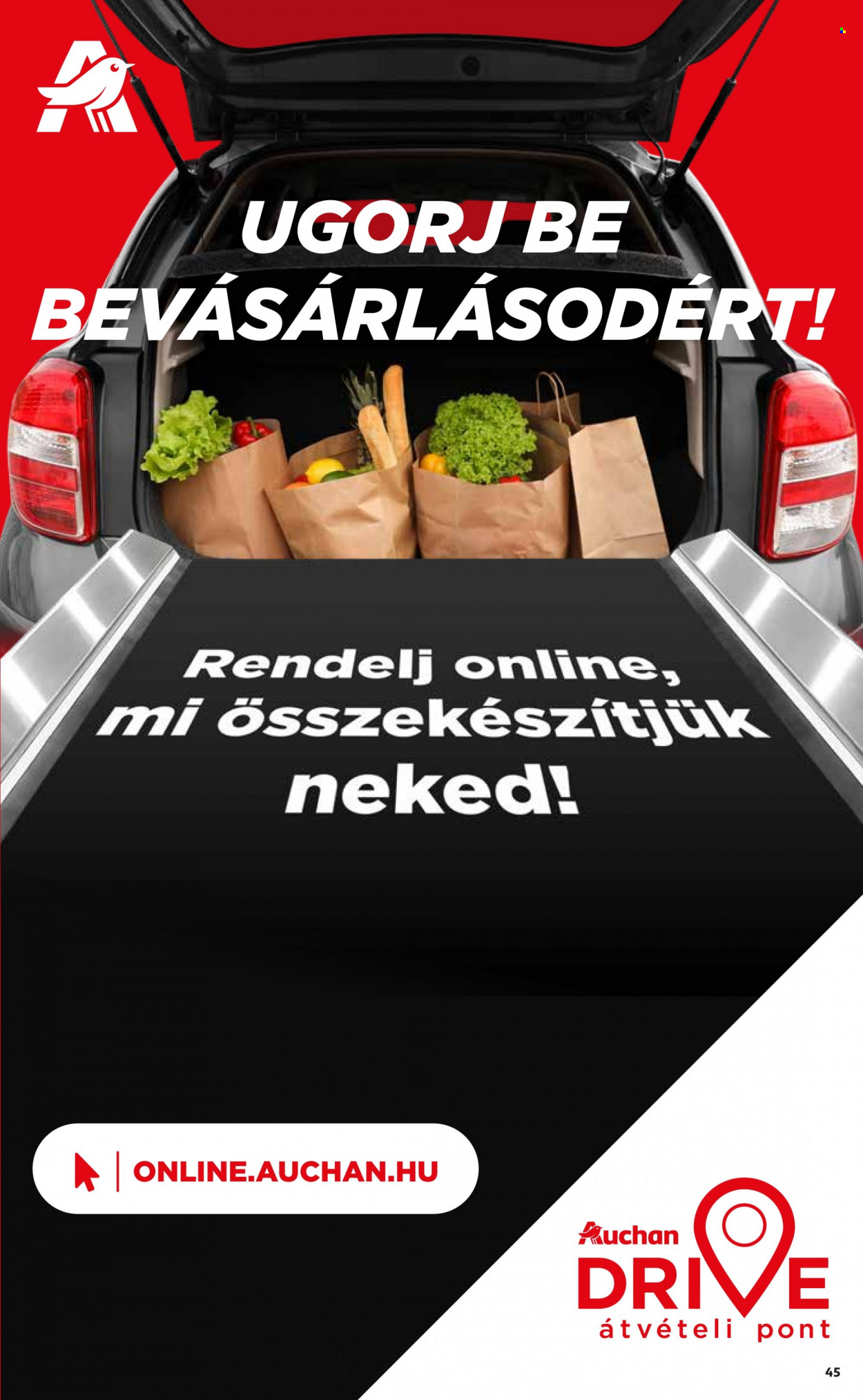 Auchan akciós újságok - 2022.04.21 - 2022.04.27. Oldal 45