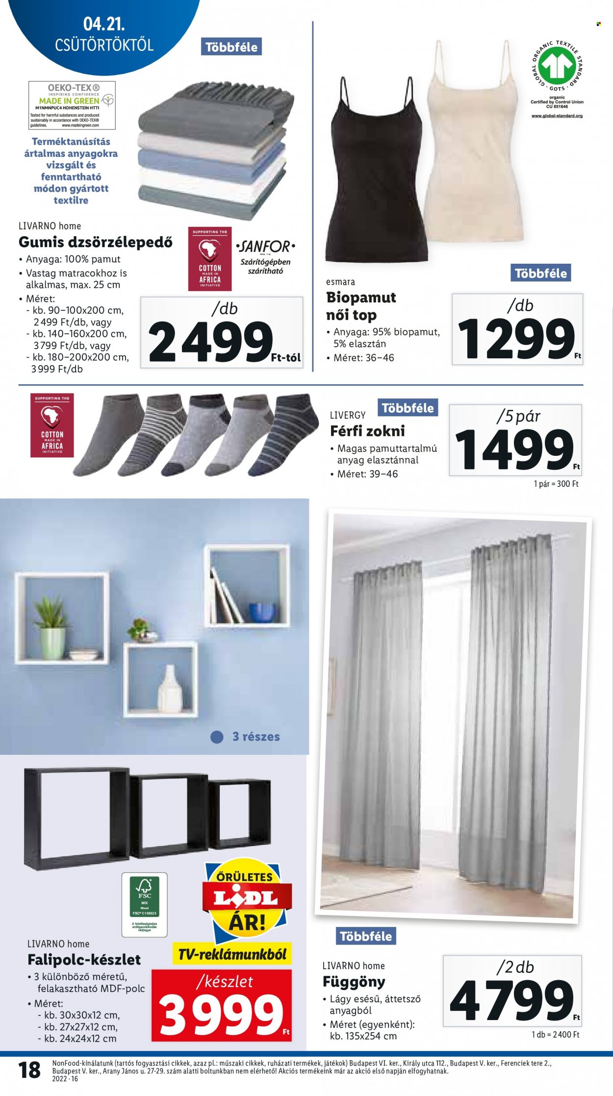 Lidl akciós újságok - 2022.04.21 - 2022.04.27. Oldal 18