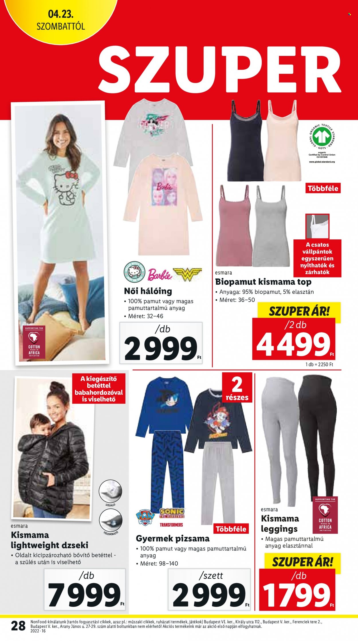 Lidl akciós újságok - 2022.04.21 - 2022.04.27. Oldal 28