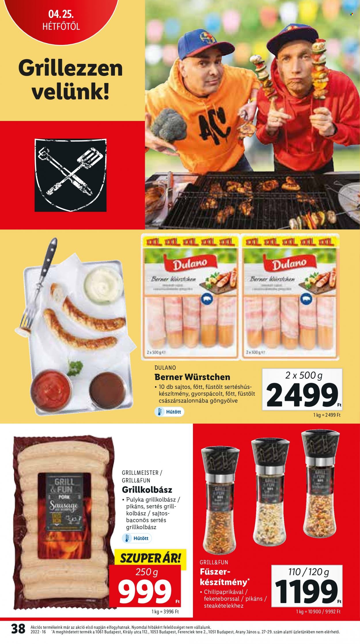 Lidl akciós újságok - 2022.04.21 - 2022.04.27. Oldal 38