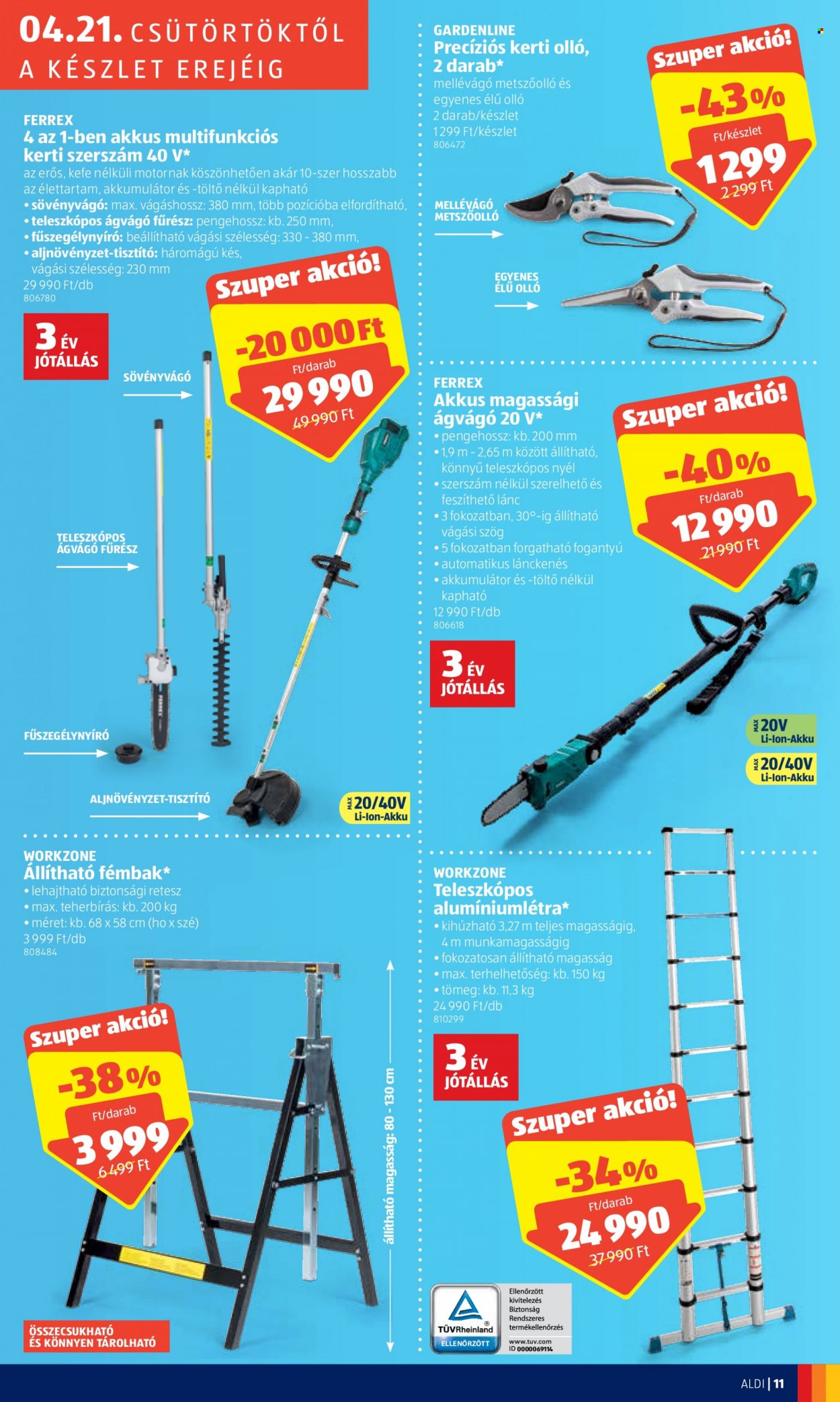 Aldi akciós újságok - 2022.04.21 - 2022.04.23. Oldal 11