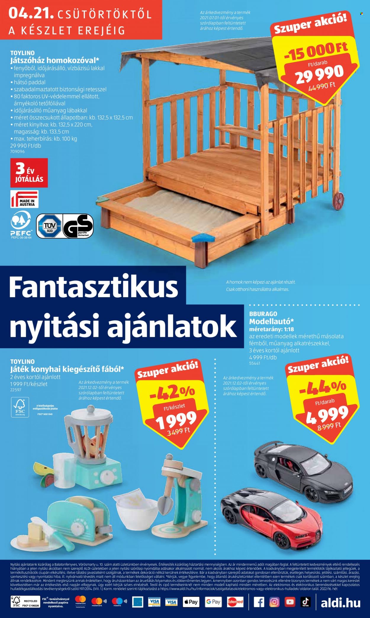 Aldi akciós újságok - 2022.04.21 - 2022.04.23. Oldal 16