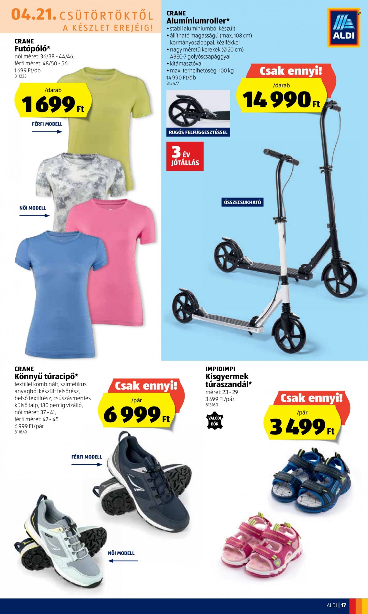 Aldi akciós újságok - 2022.04.21 - 2022.04.27. Oldal 17