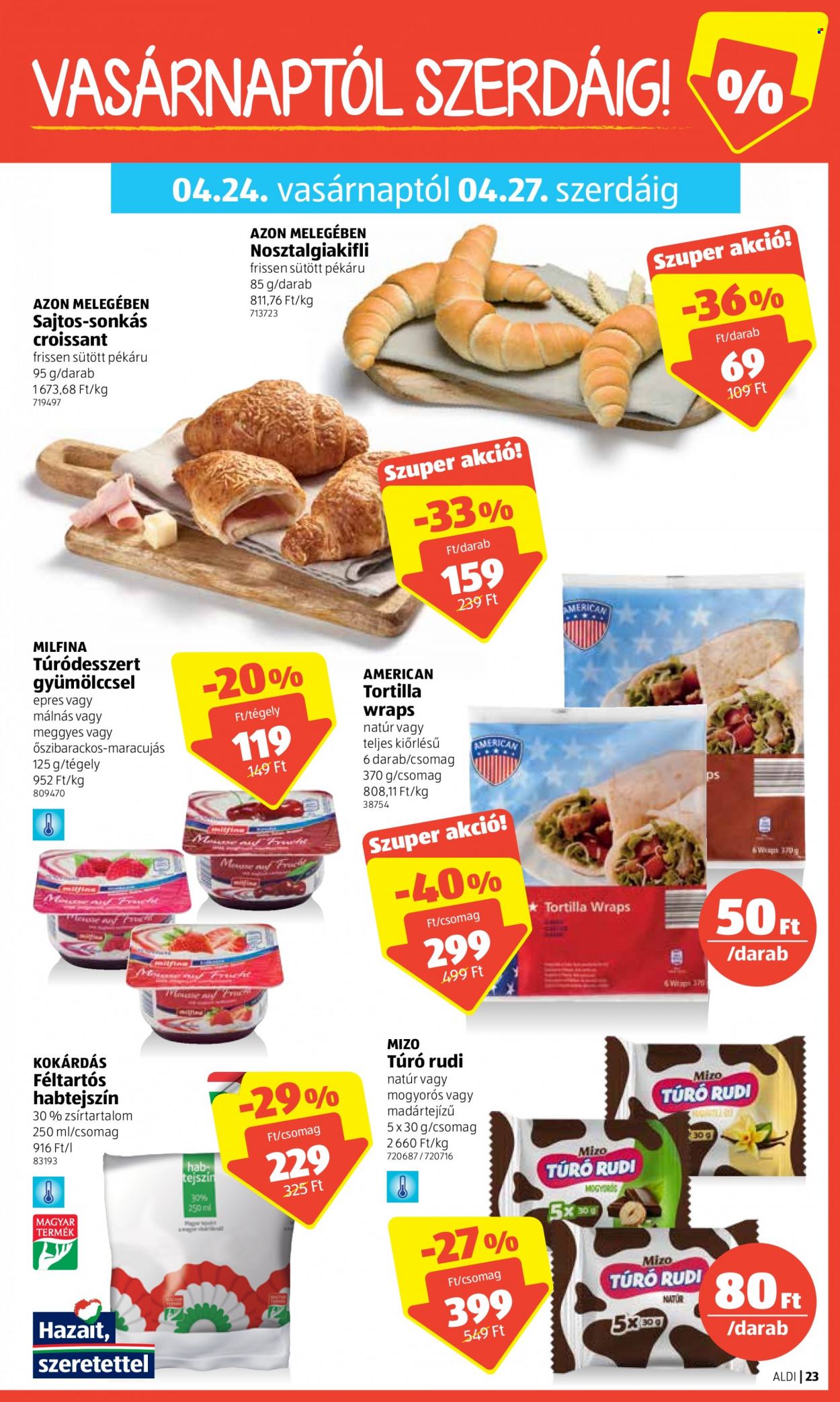 Aldi akciós újságok - 2022.04.21 - 2022.04.27. Oldal 23