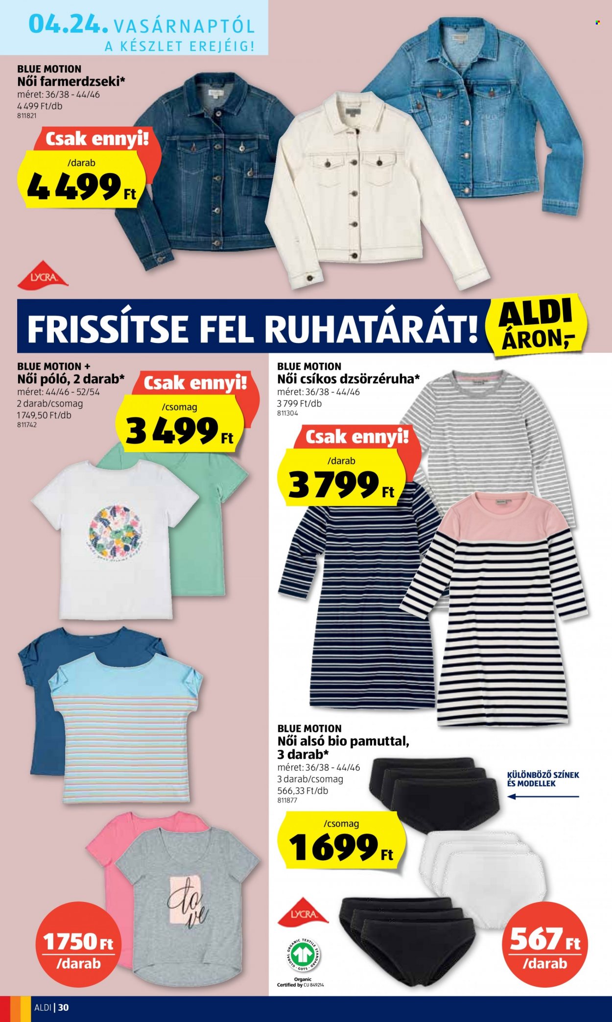 Aldi akciós újságok - 2022.04.21 - 2022.04.27. Oldal 30