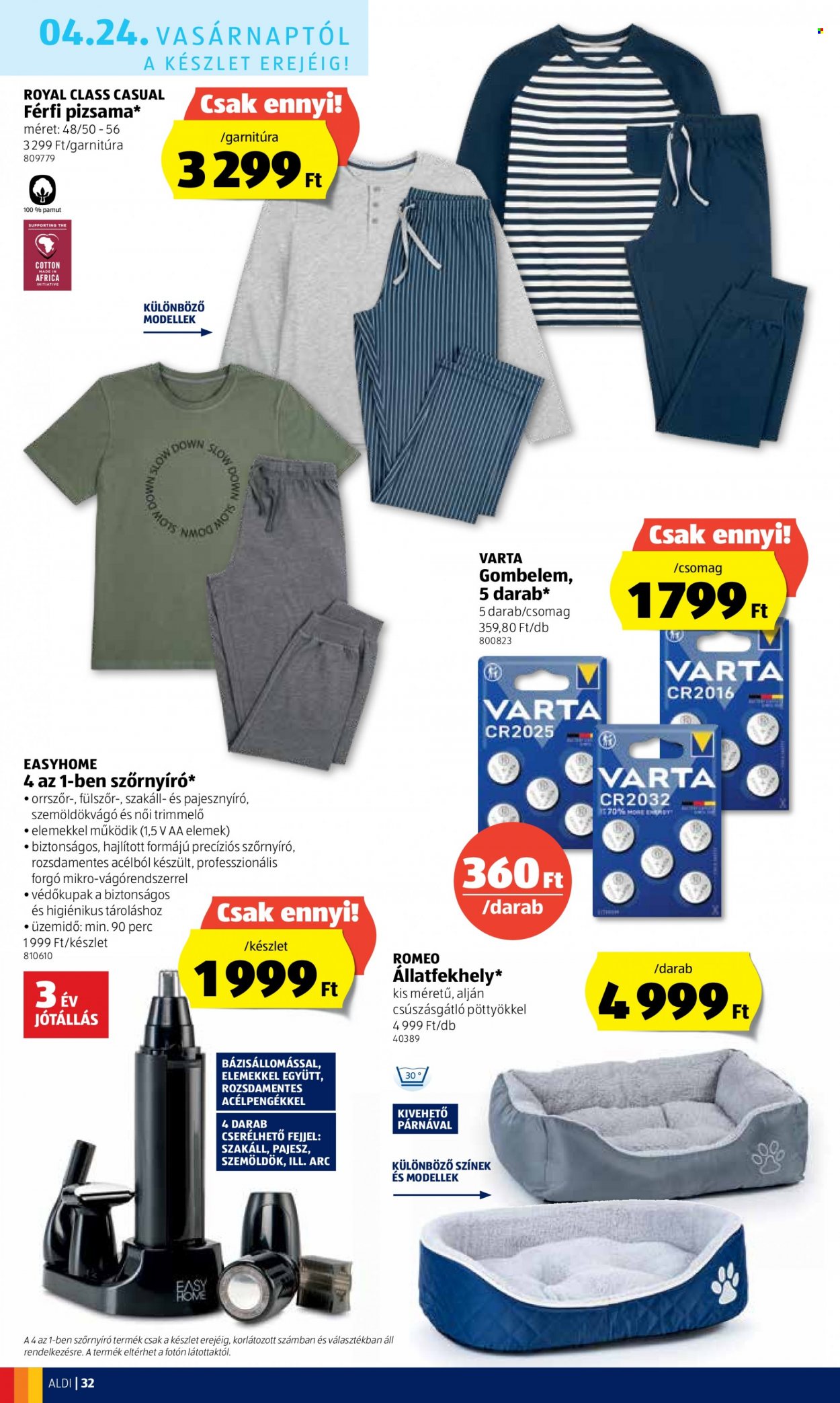 Aldi akciós újságok - 2022.04.21 - 2022.04.27. Oldal 32