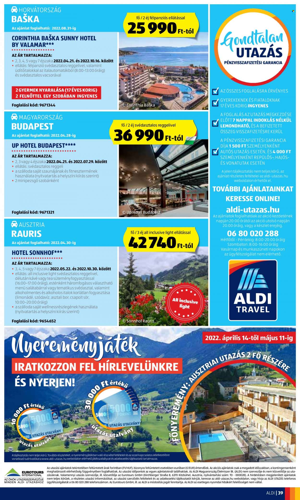 Aldi akciós újságok - 2022.04.21 - 2022.04.27. Oldal 39