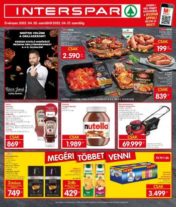 Újság INTERSPAR - 2022.04.20 - 2022.04.27.