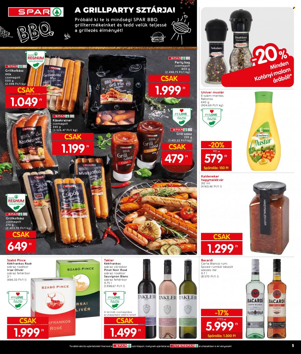 INTERSPAR akciós újságok - 2022.04.20 - 2022.04.27. Oldal 5