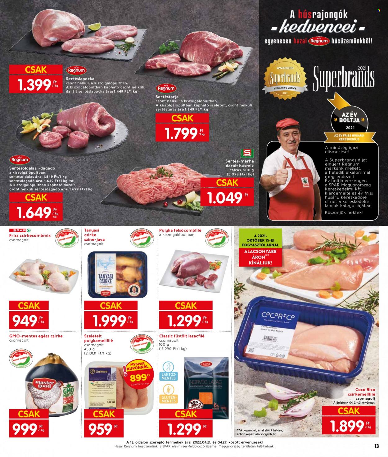 INTERSPAR akciós újságok - 2022.04.20 - 2022.04.27. Oldal 17