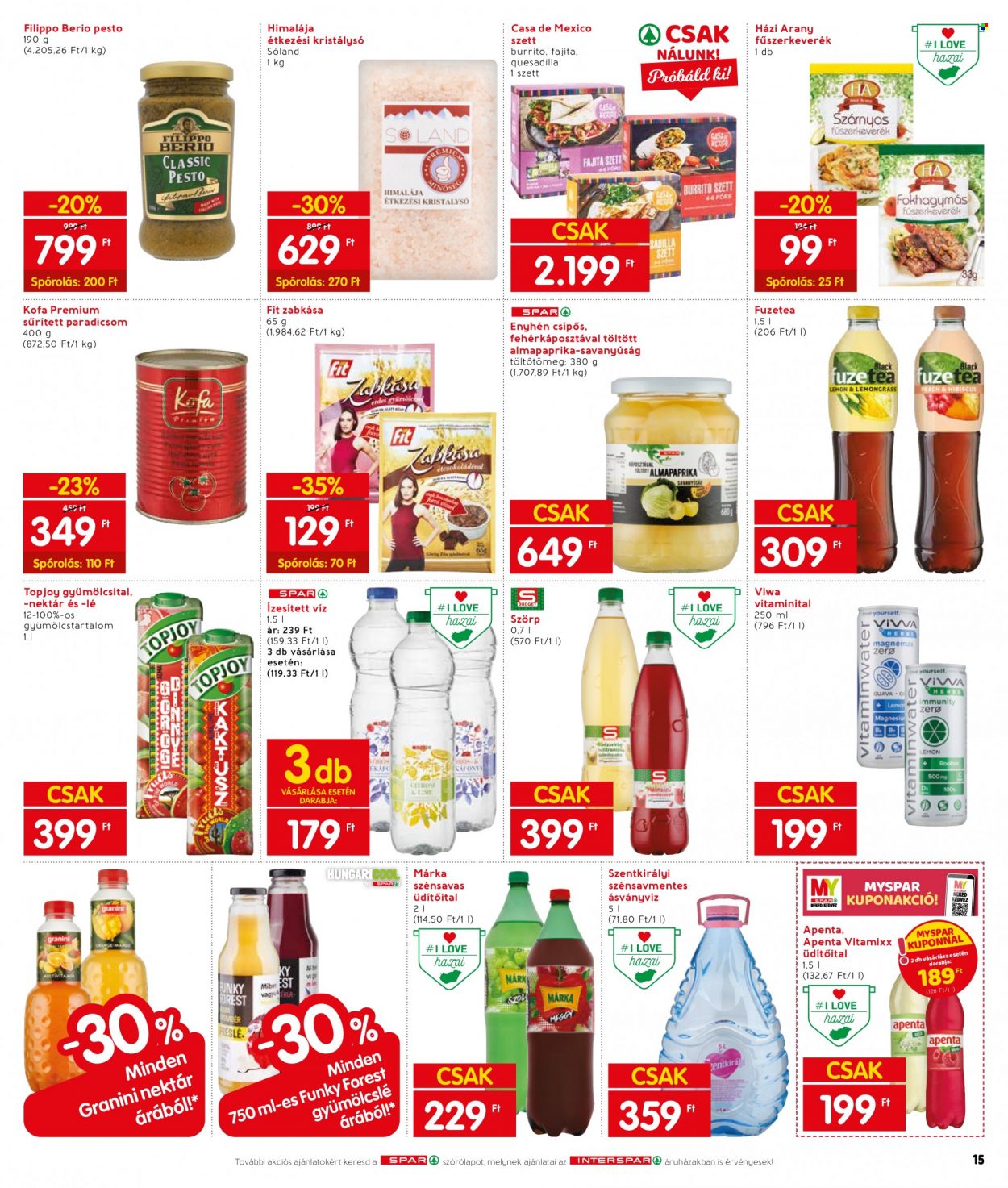 INTERSPAR akciós újságok - 2022.04.20 - 2022.04.27. Oldal 19