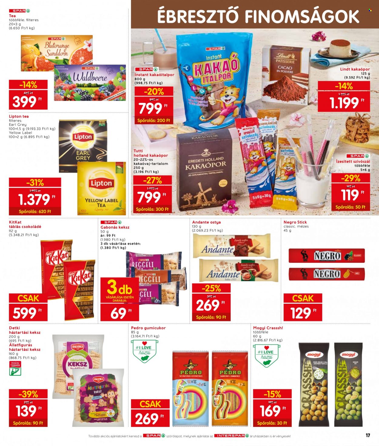 INTERSPAR akciós újságok - 2022.04.20 - 2022.04.27. Oldal 21