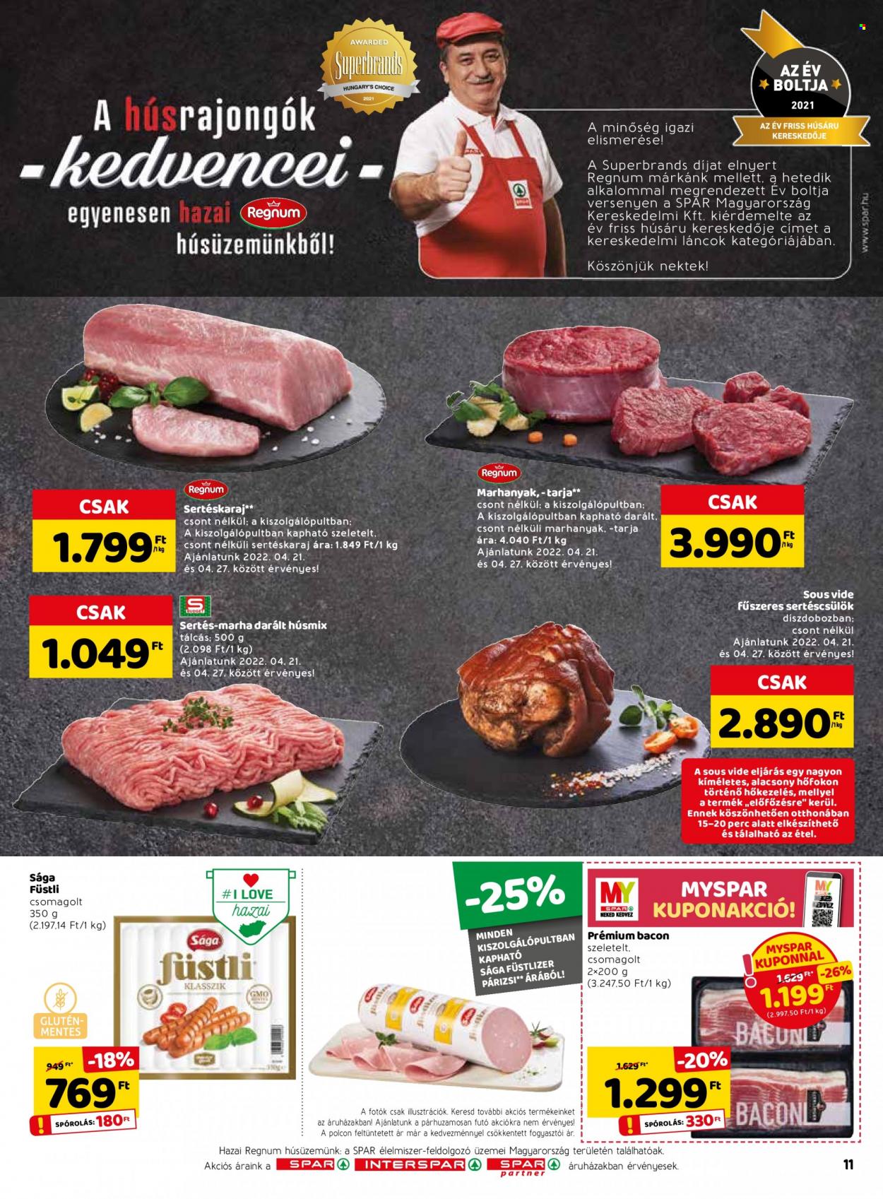 SPAR akciós újságok - 2022.04.20 - 2022.04.27. Oldal 13