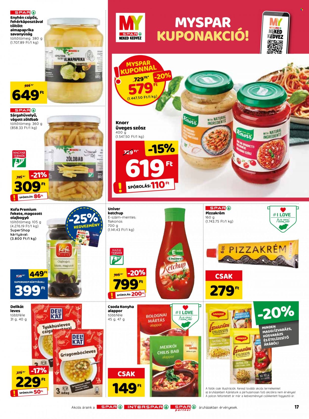 SPAR akciós újságok - 2022.04.20 - 2022.04.27. Oldal 21