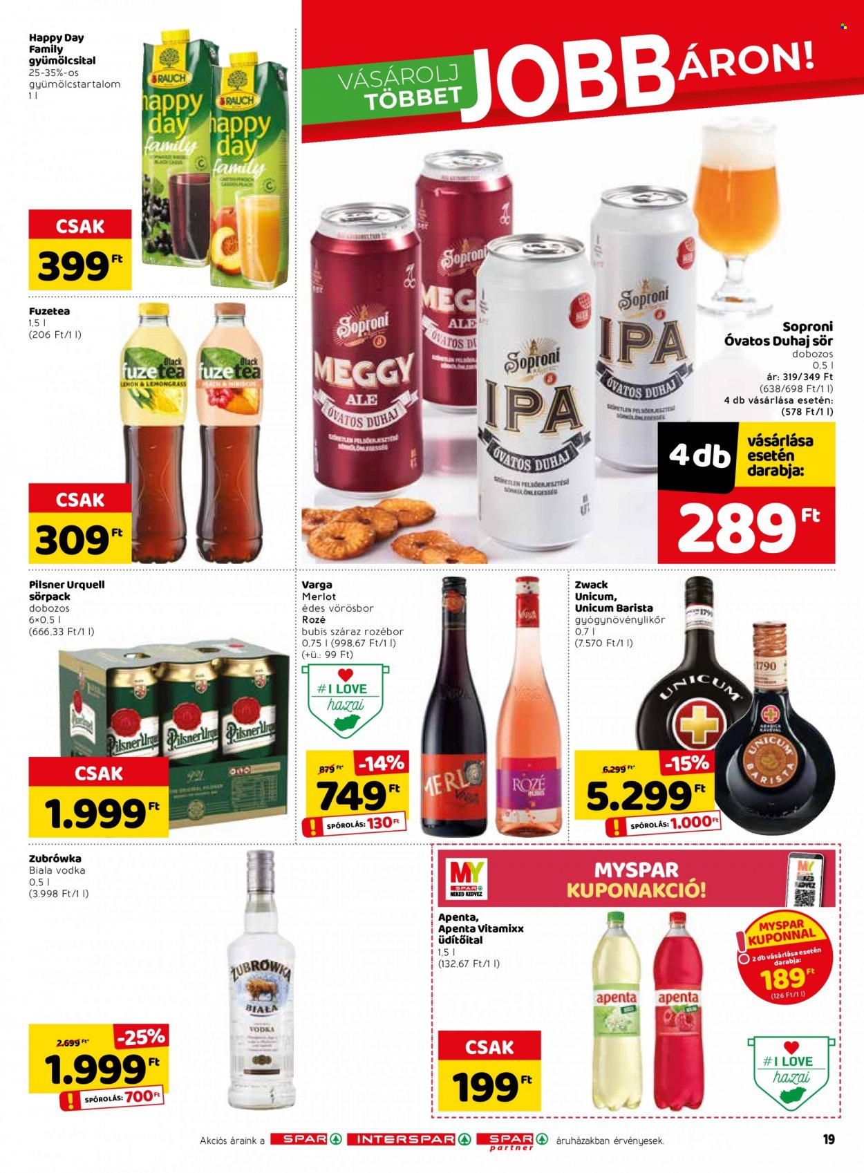 SPAR akciós újságok - 2022.04.20 - 2022.04.27. Oldal 23