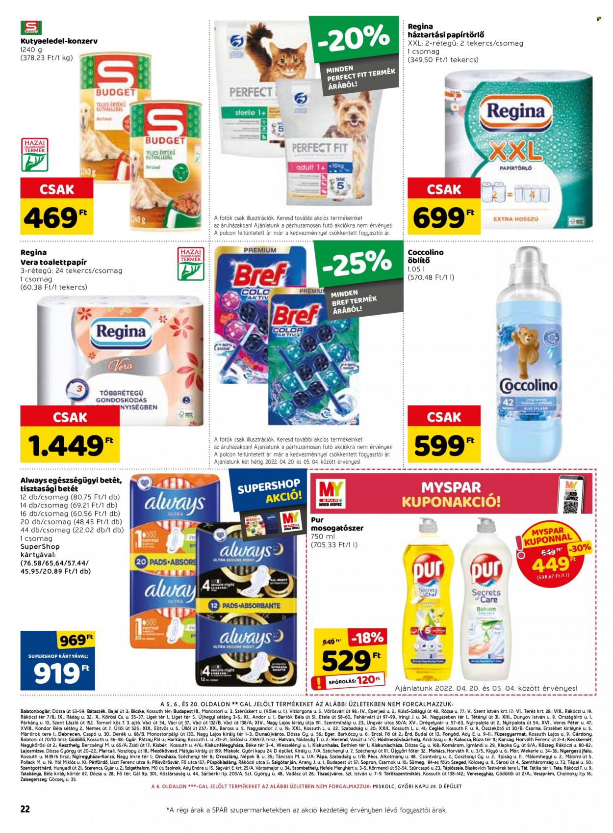 SPAR akciós újságok - 2022.04.20 - 2022.04.27. Oldal 28