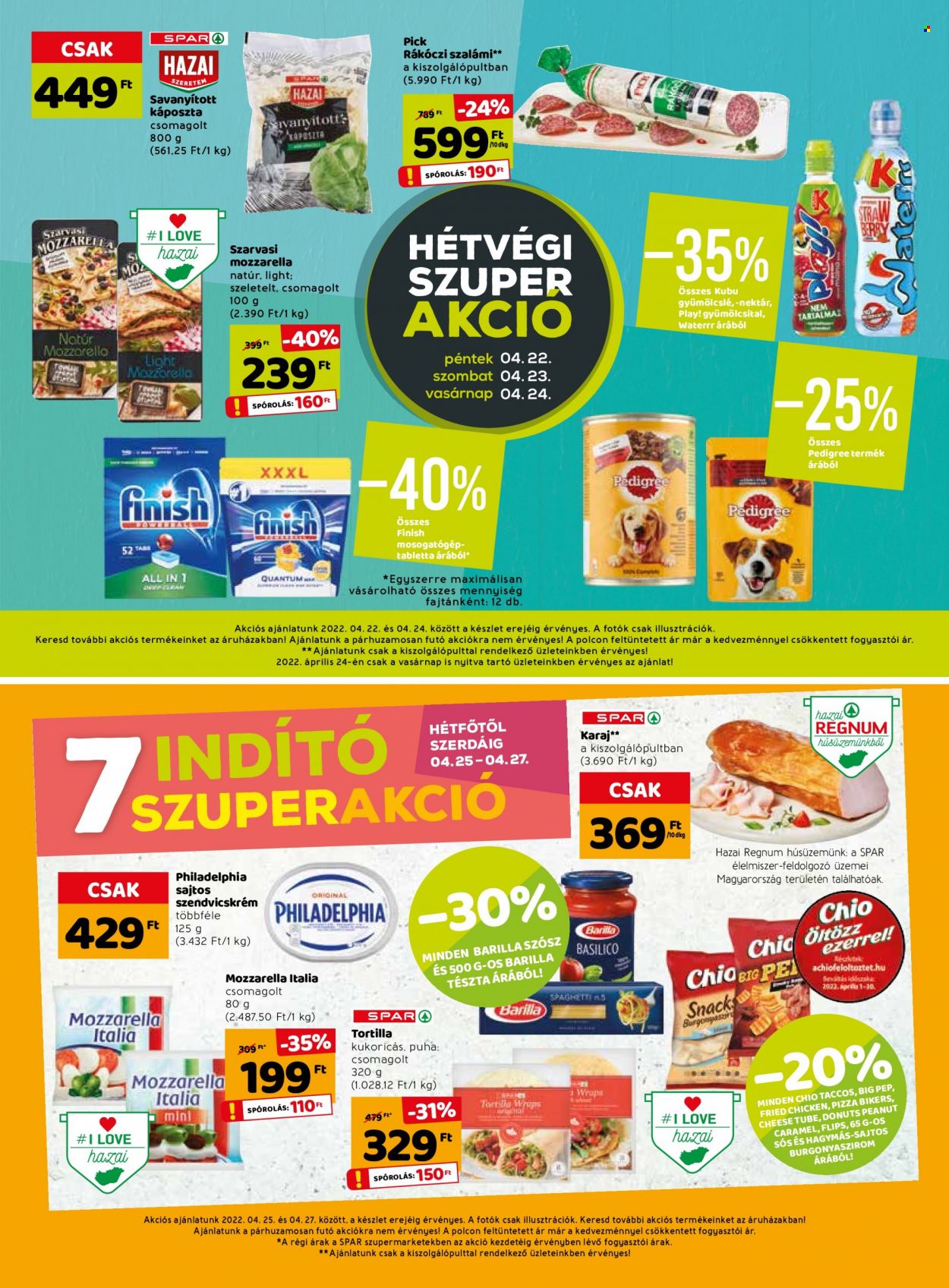SPAR akciós újságok - 2022.04.20 - 2022.04.27. Oldal 29
