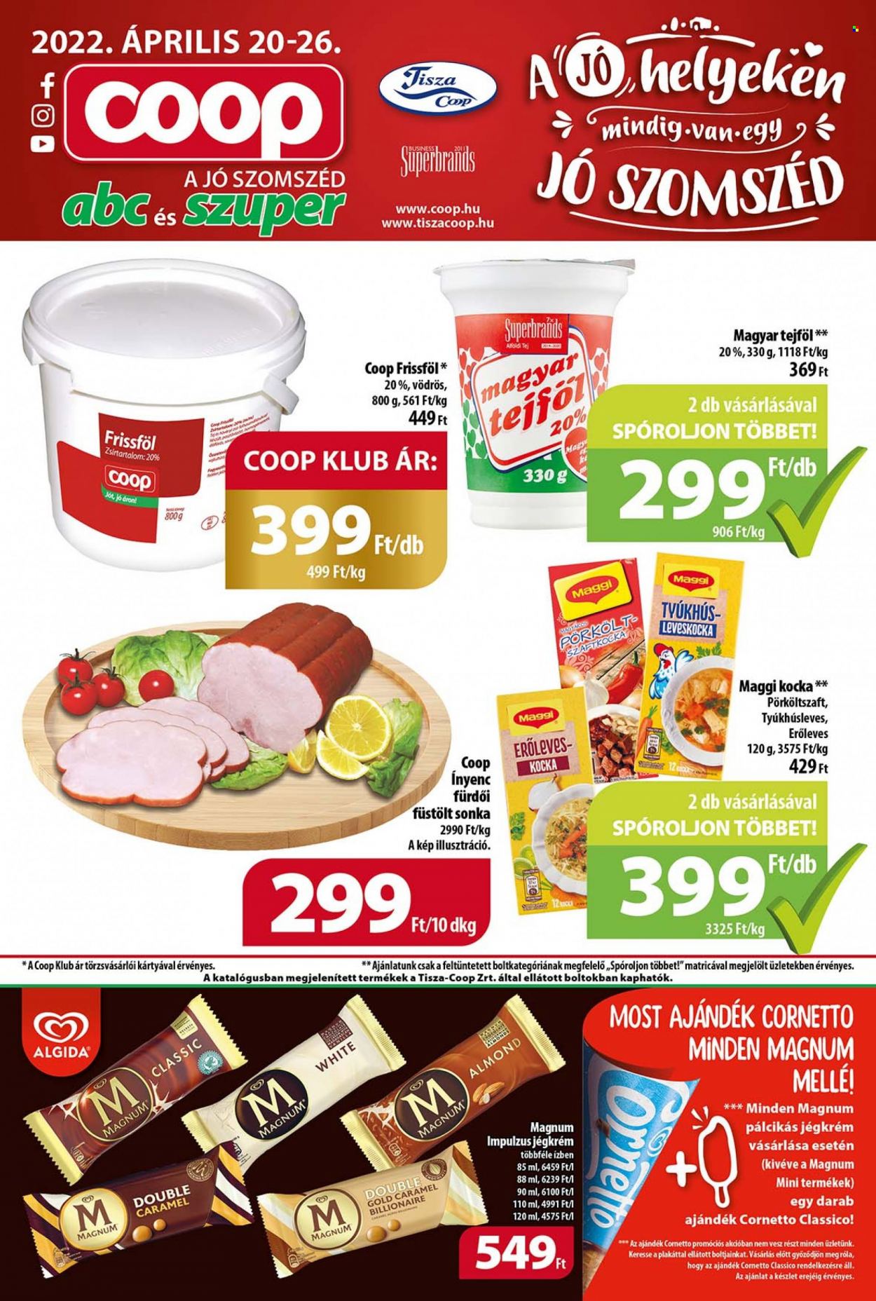 Coop akciós újságok - 2022.04.20 - 2022.04.26. Oldal 1